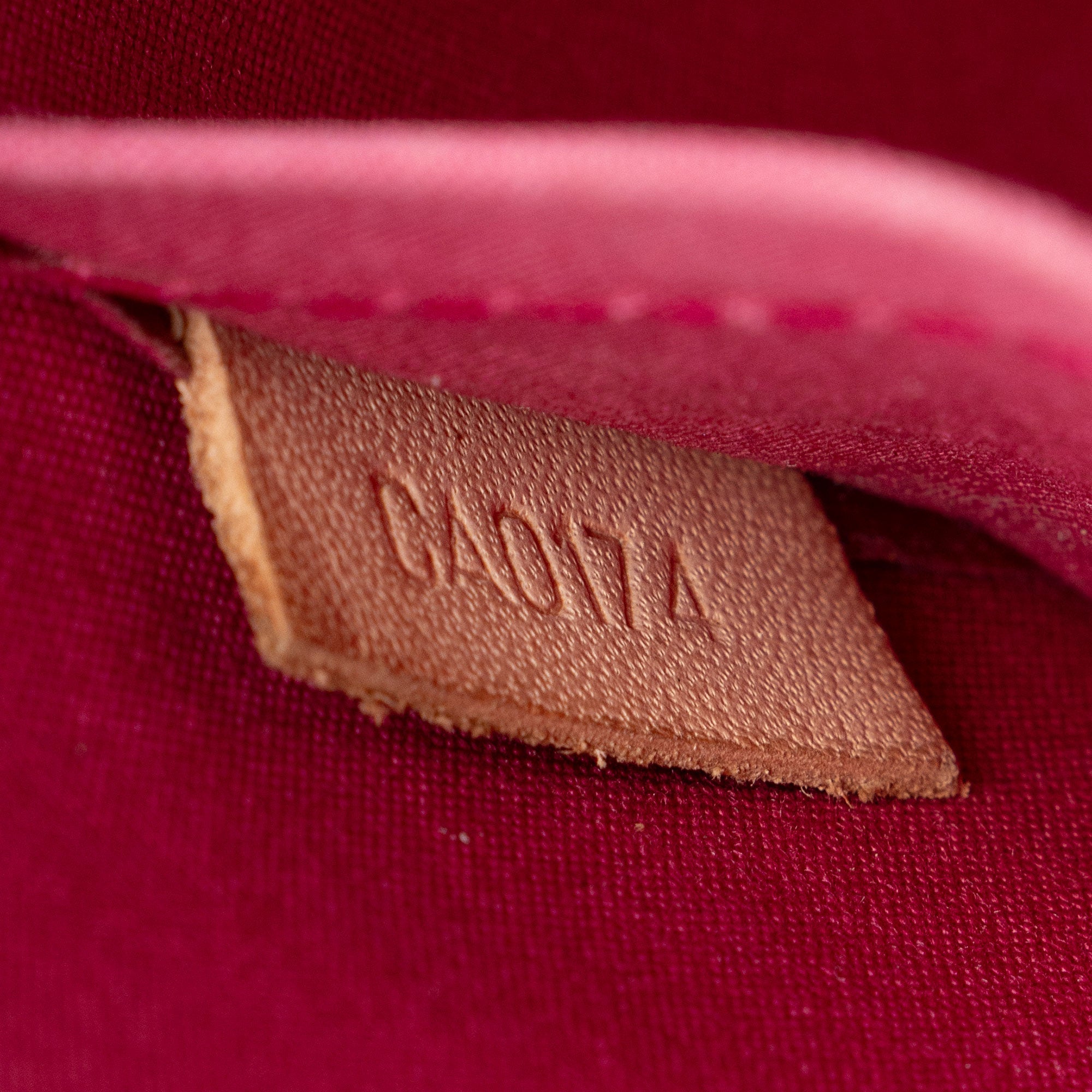Louis Vuitton Monogram Vernis Alma BB Satchel