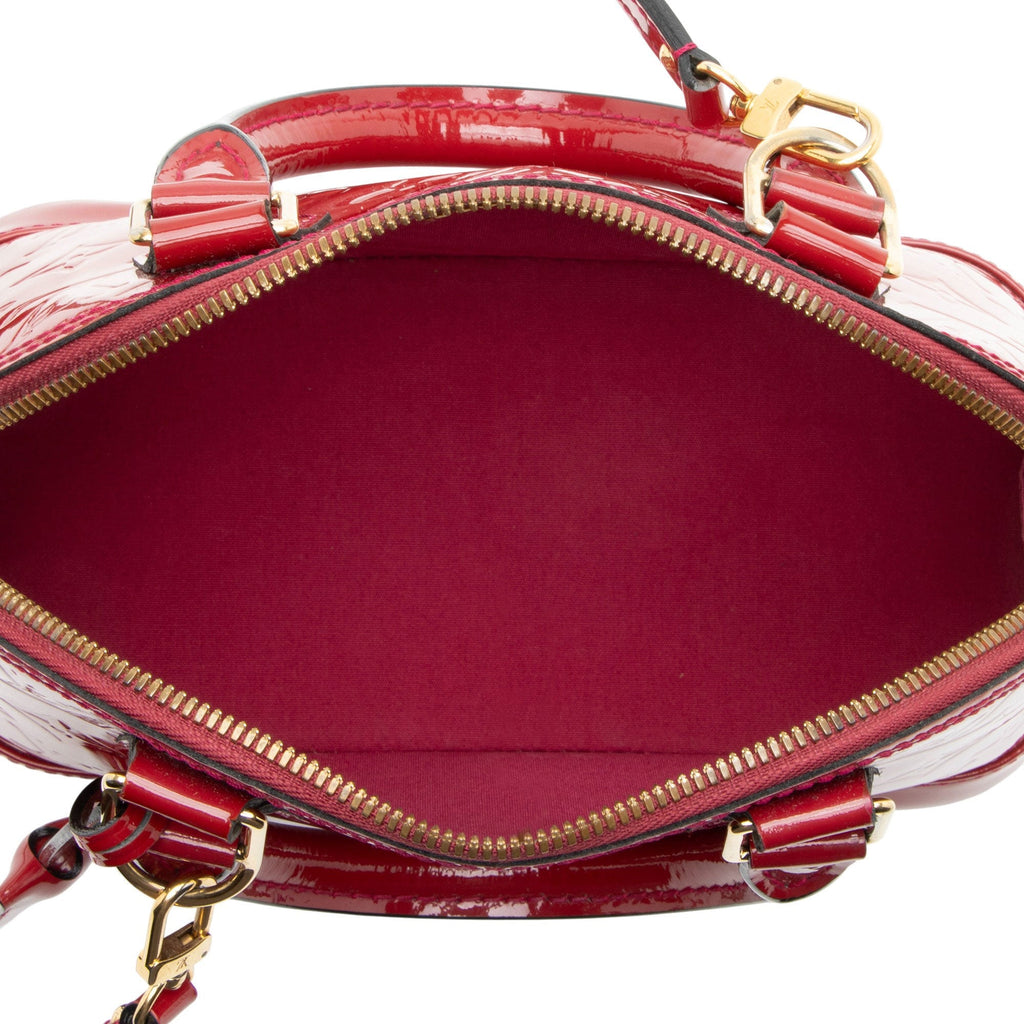 Louis Vuitton Monogram Vernis Alma BB Satchel