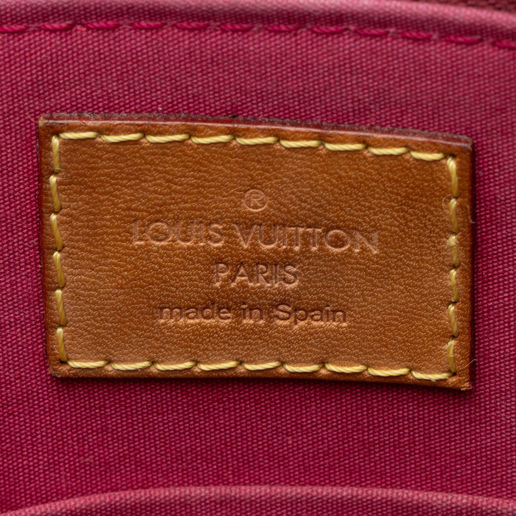 Louis Vuitton Monogram Vernis Alma BB Satchel