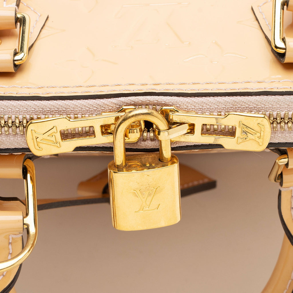 Louis Vuitton Monogram Vernis Alma BB Satchel
