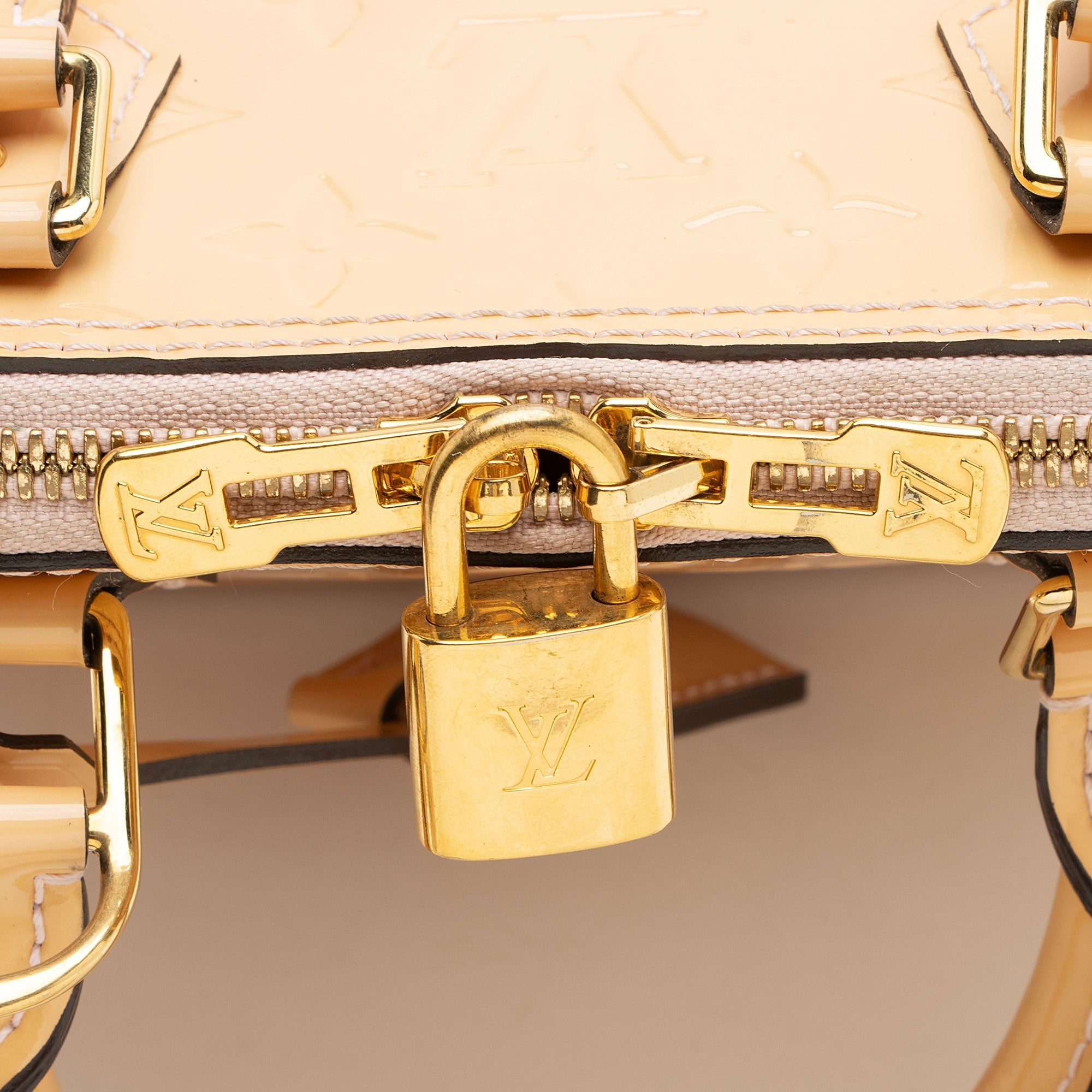Louis Vuitton Monogram Vernis Alma BB Satchel