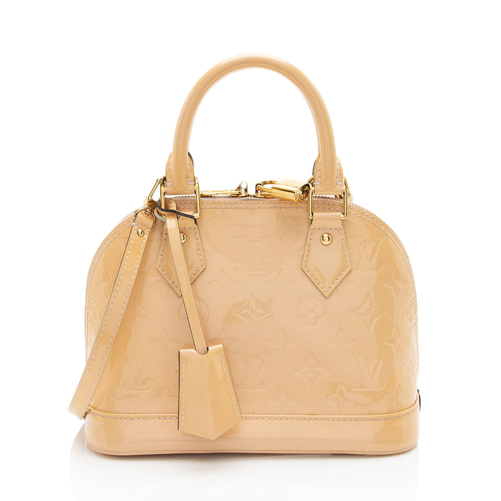 Louis Vuitton Monogram Vernis Alma BB Satchel