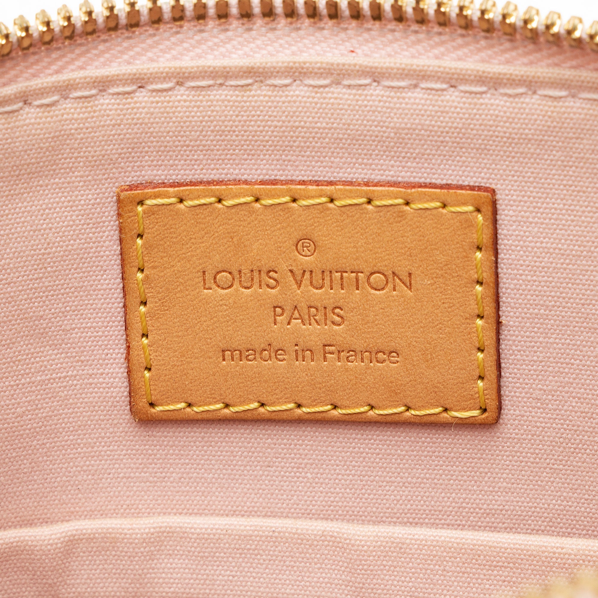 Louis Vuitton Monogram Vernis Alma BB Satchel