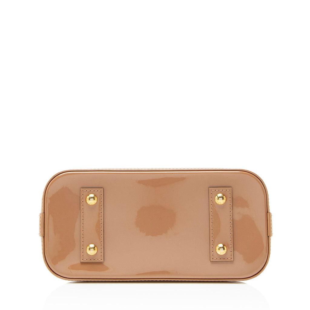 Louis Vuitton Monogram Vernis Alma BB Satchel