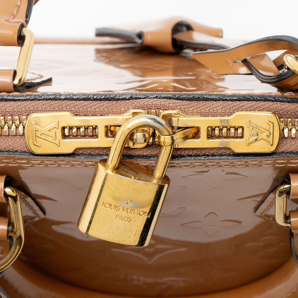 Louis Vuitton Monogram Vernis Alma BB Satchel