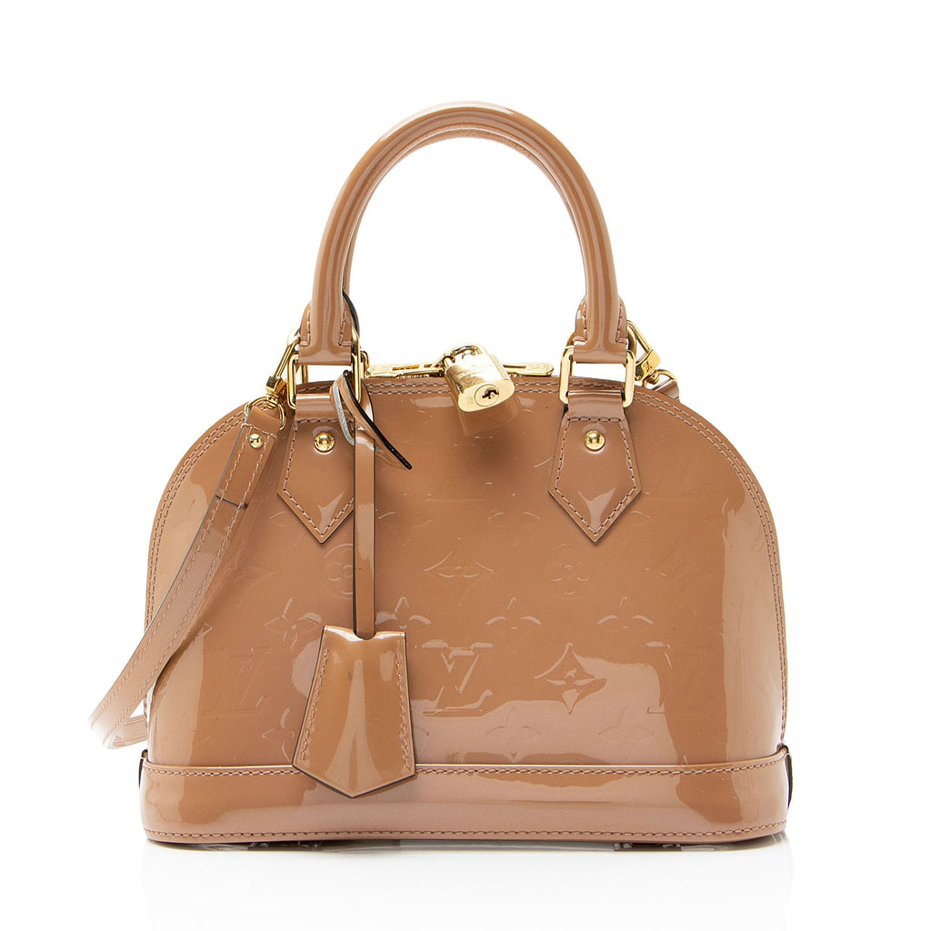 Louis Vuitton Monogram Vernis Alma BB Satchel