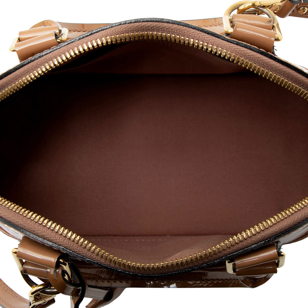 Louis Vuitton Monogram Vernis Alma BB Satchel