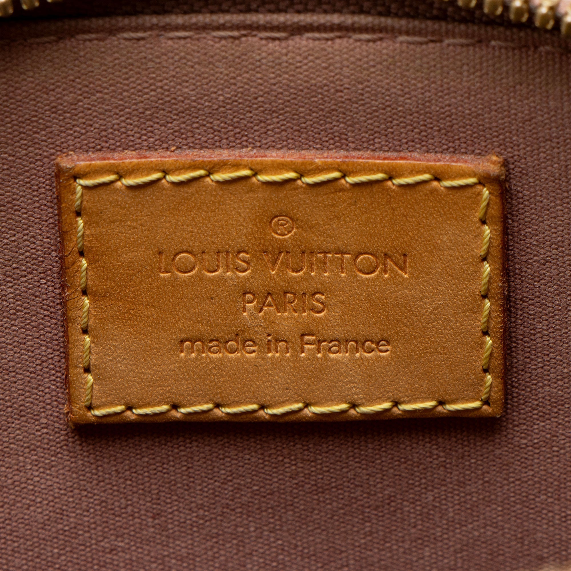 Louis Vuitton Monogram Vernis Alma BB Satchel