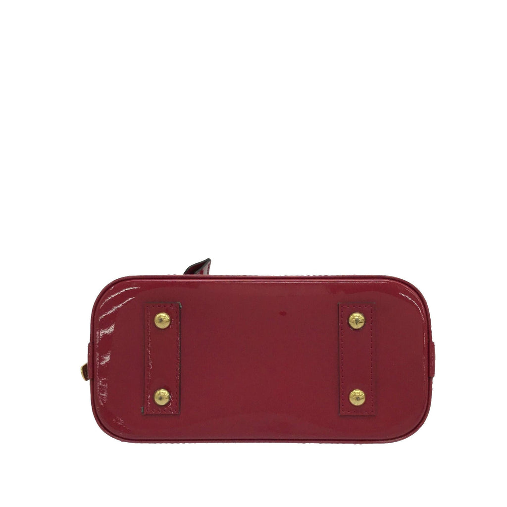 Louis Vuitton Monogram Vernis Alma BB (SHG-odonmp)