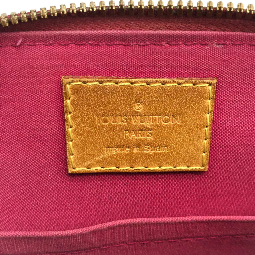 Louis Vuitton Monogram Vernis Alma BB (SHG-odonmp)