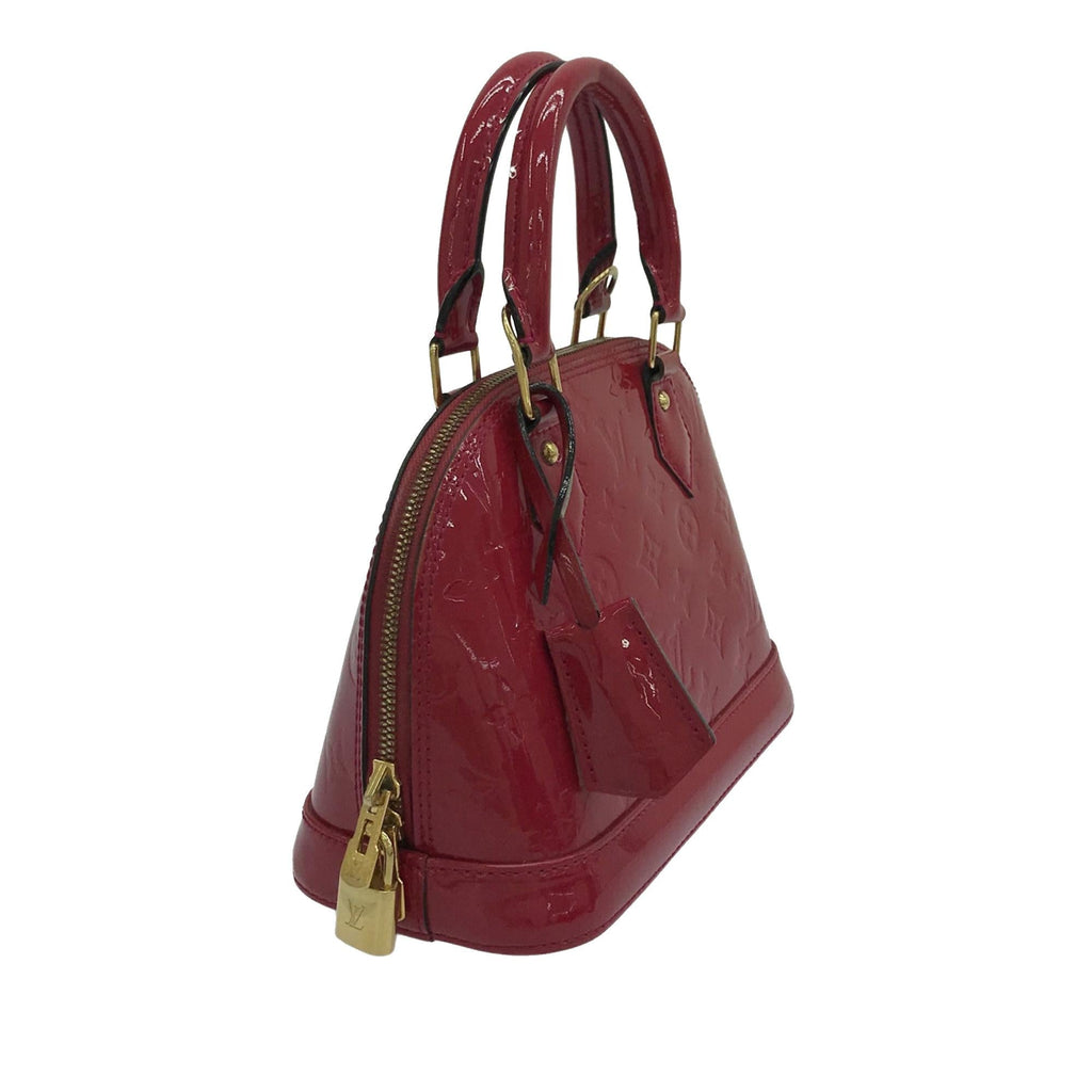Louis Vuitton Monogram Vernis Alma BB (SHG-odonmp)