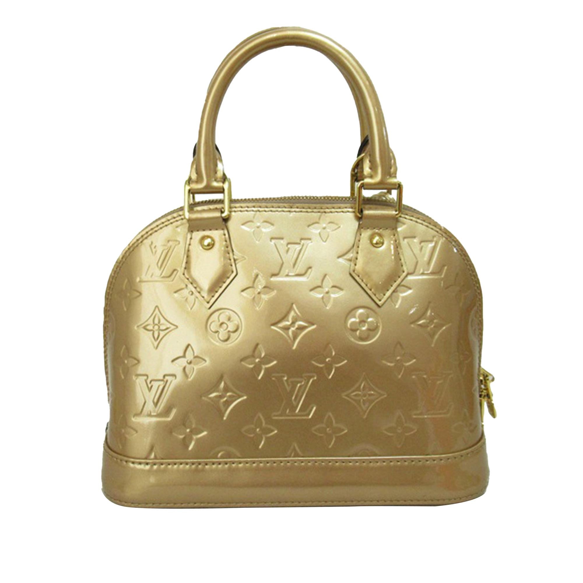 Louis Vuitton Monogram Vernis Alma BB (SHG-yKvRDJ)