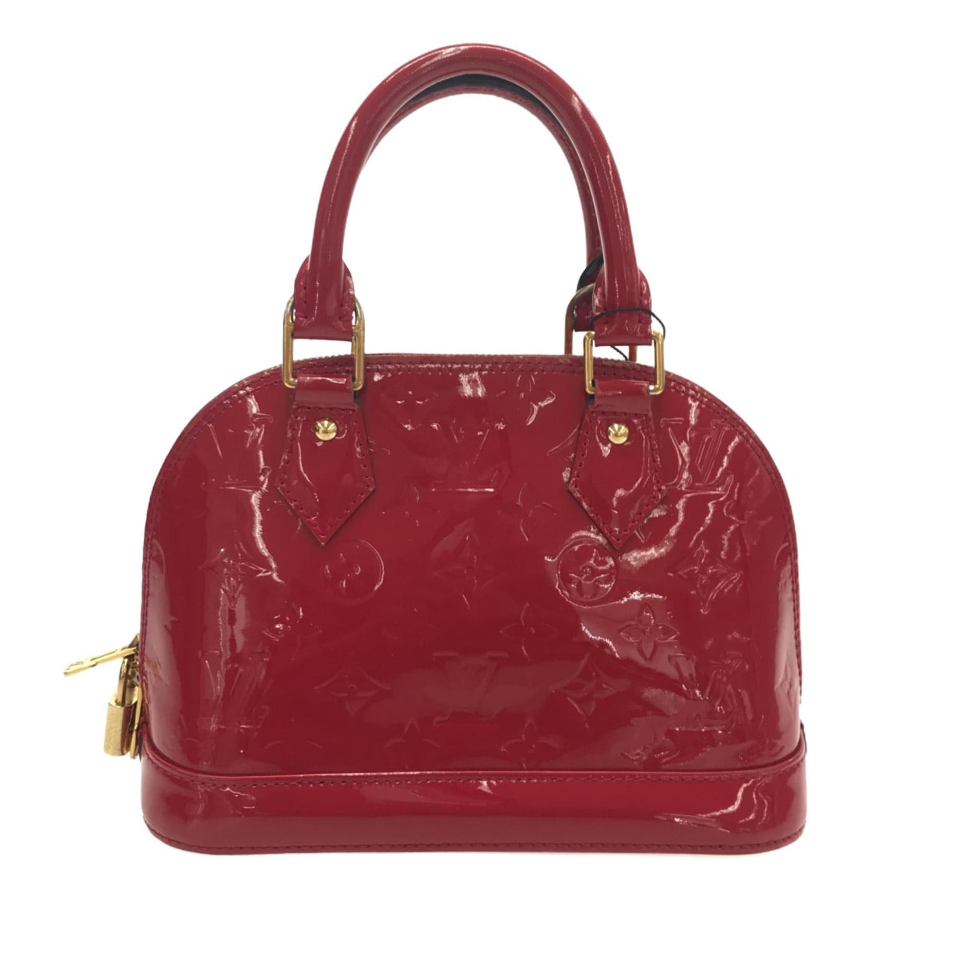 Louis Vuitton Monogram Vernis Alma BB (SHG-GbIg8C)