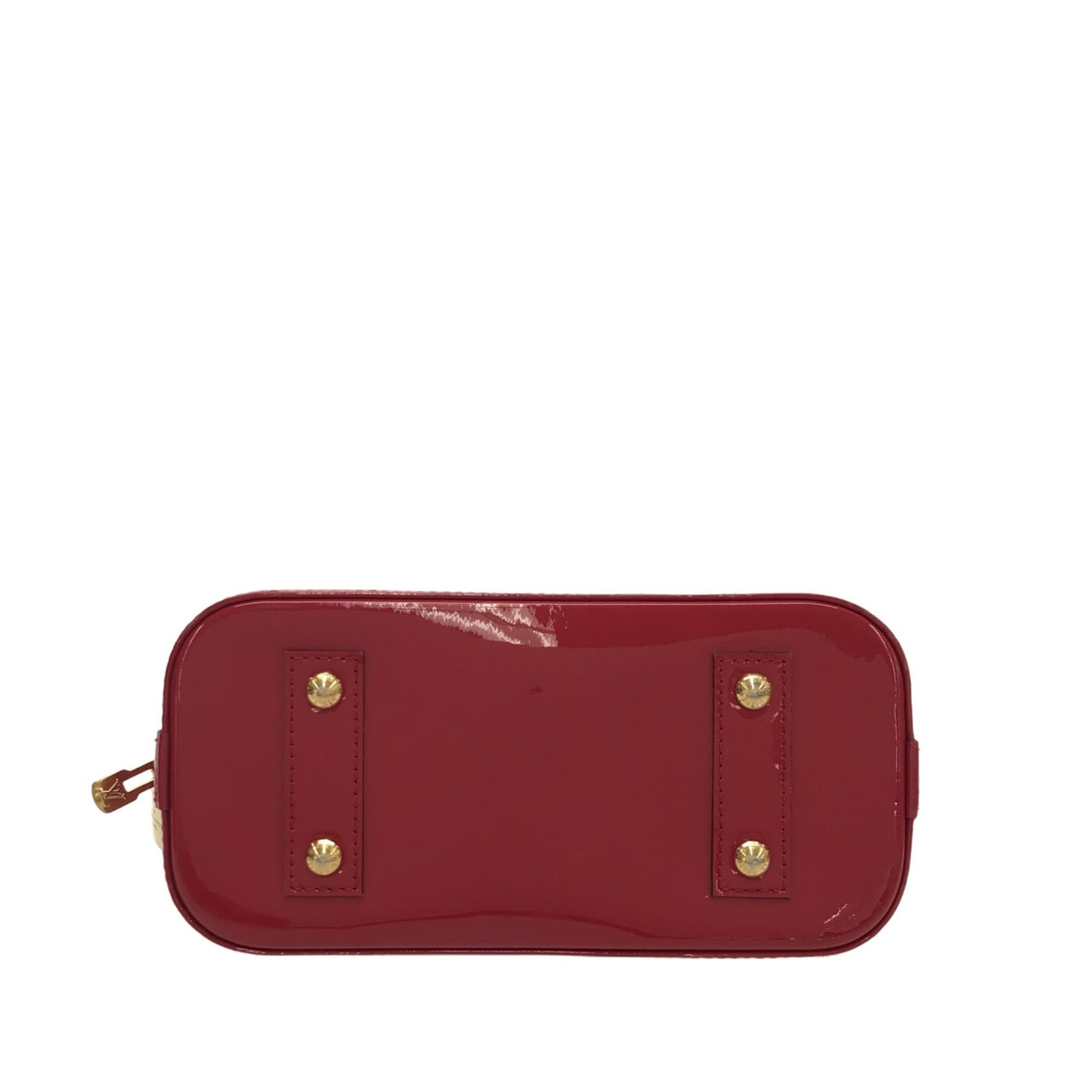 Louis Vuitton Monogram Vernis Alma BB (SHG-GbIg8C)