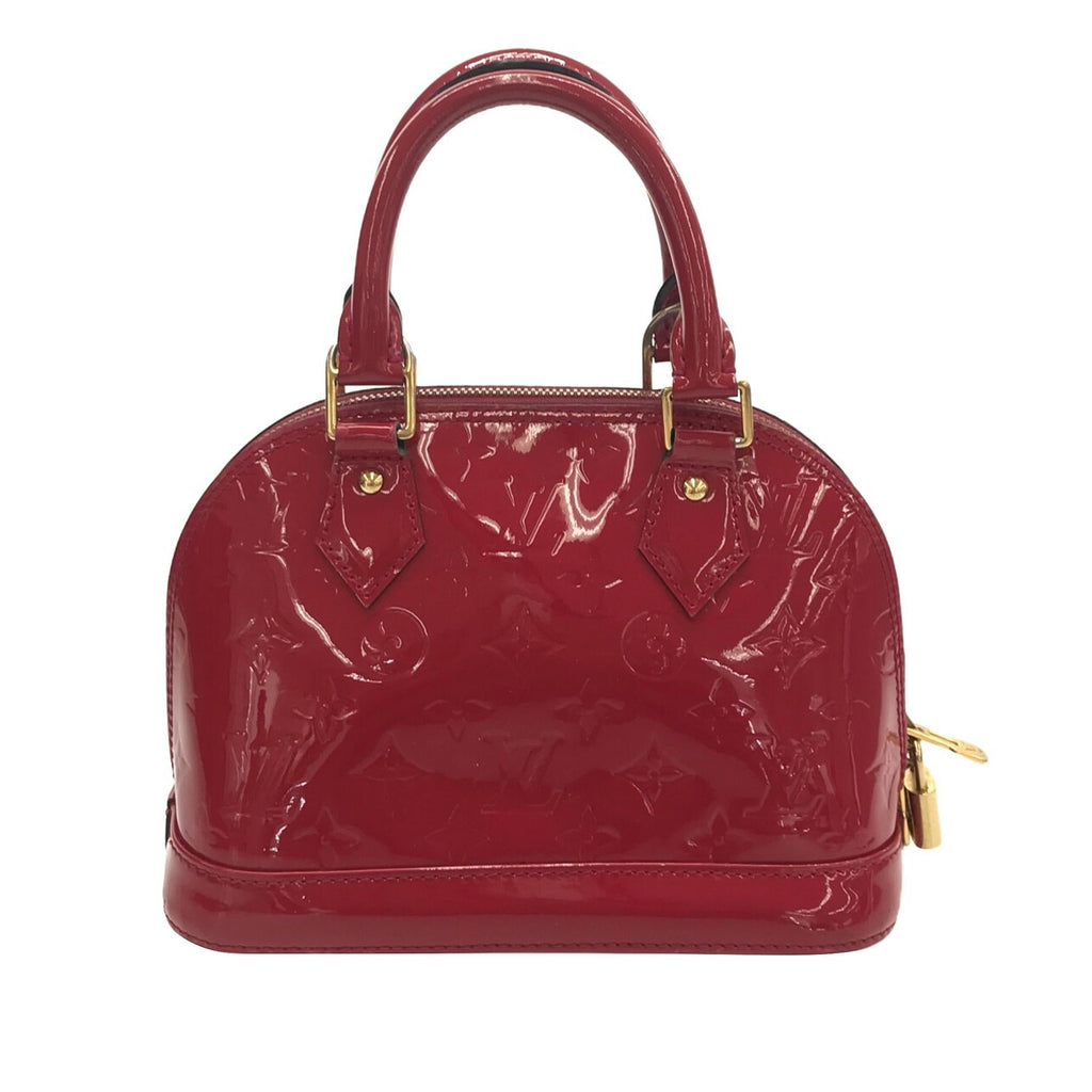 Louis Vuitton Monogram Vernis Alma BB (SHG-GbIg8C)