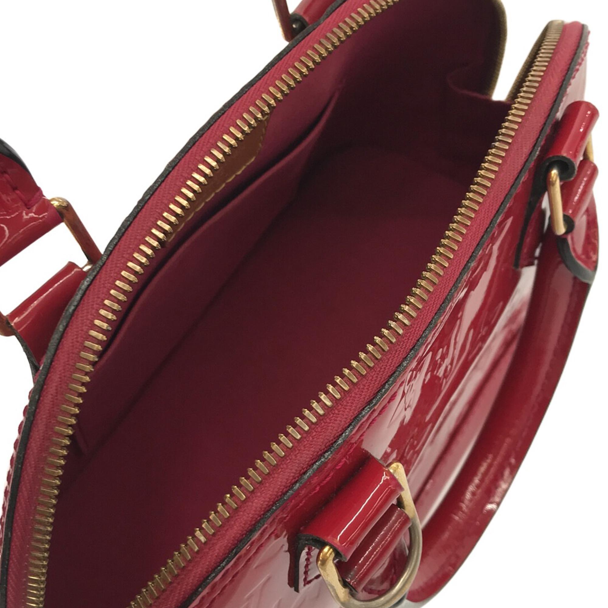 Louis Vuitton Monogram Vernis Alma BB (SHG-GbIg8C)