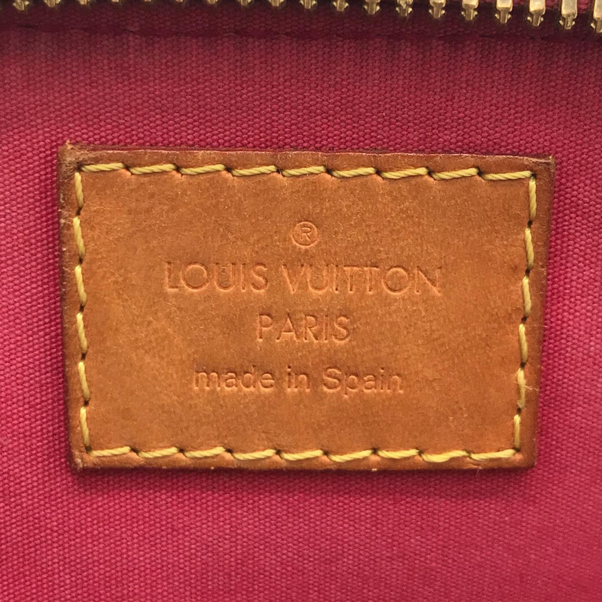 Louis Vuitton Monogram Vernis Alma BB (SHG-GbIg8C)