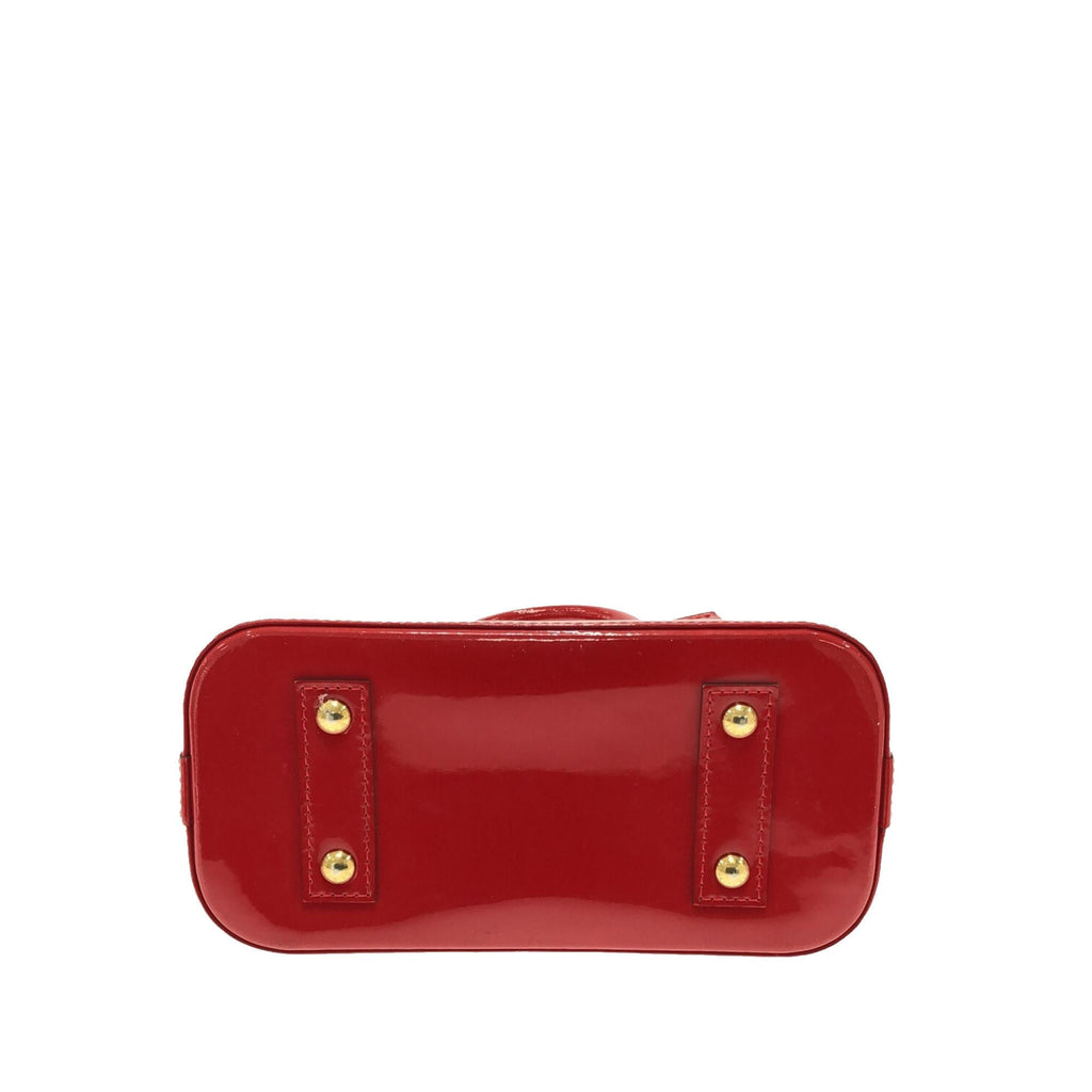 Louis Vuitton Monogram Vernis Alma BB (SHG-dJprRU)