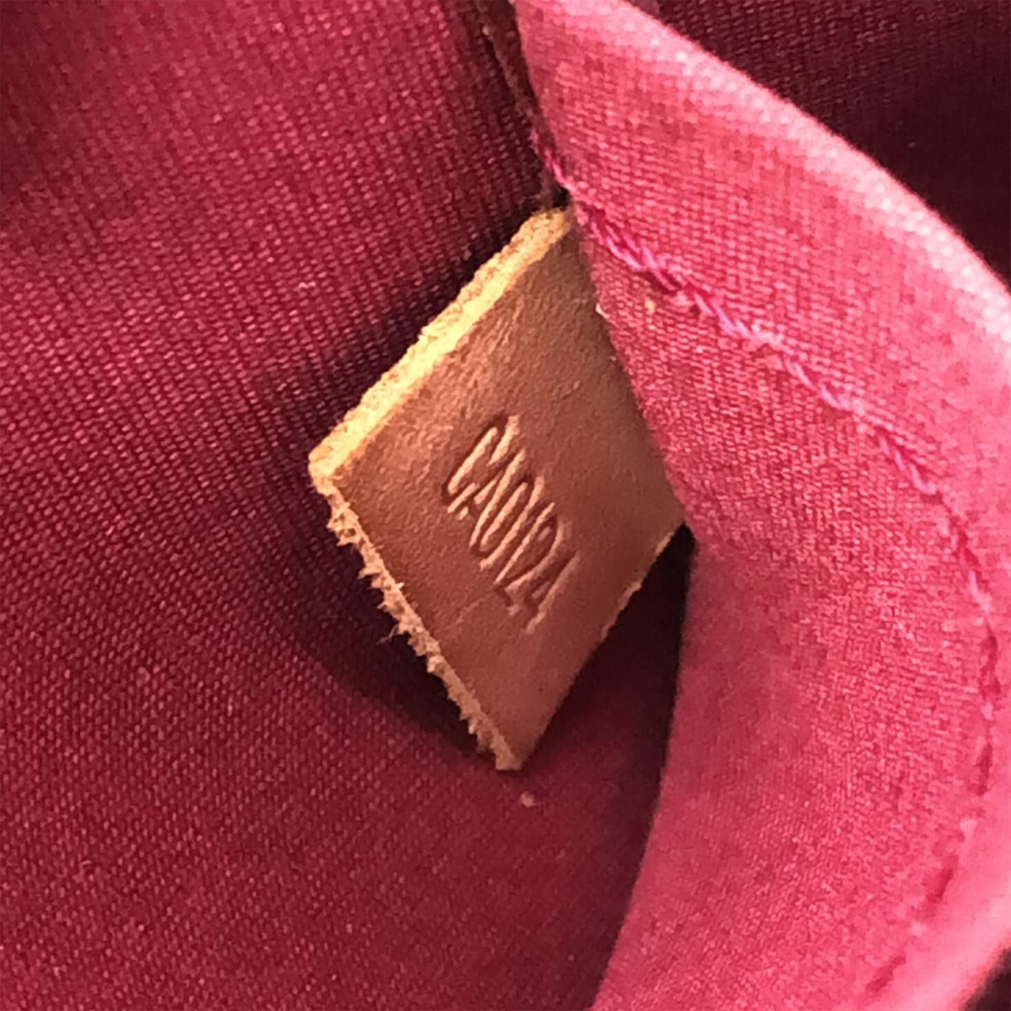 Louis Vuitton Monogram Vernis Alma BB (SHG-B5yQO3)