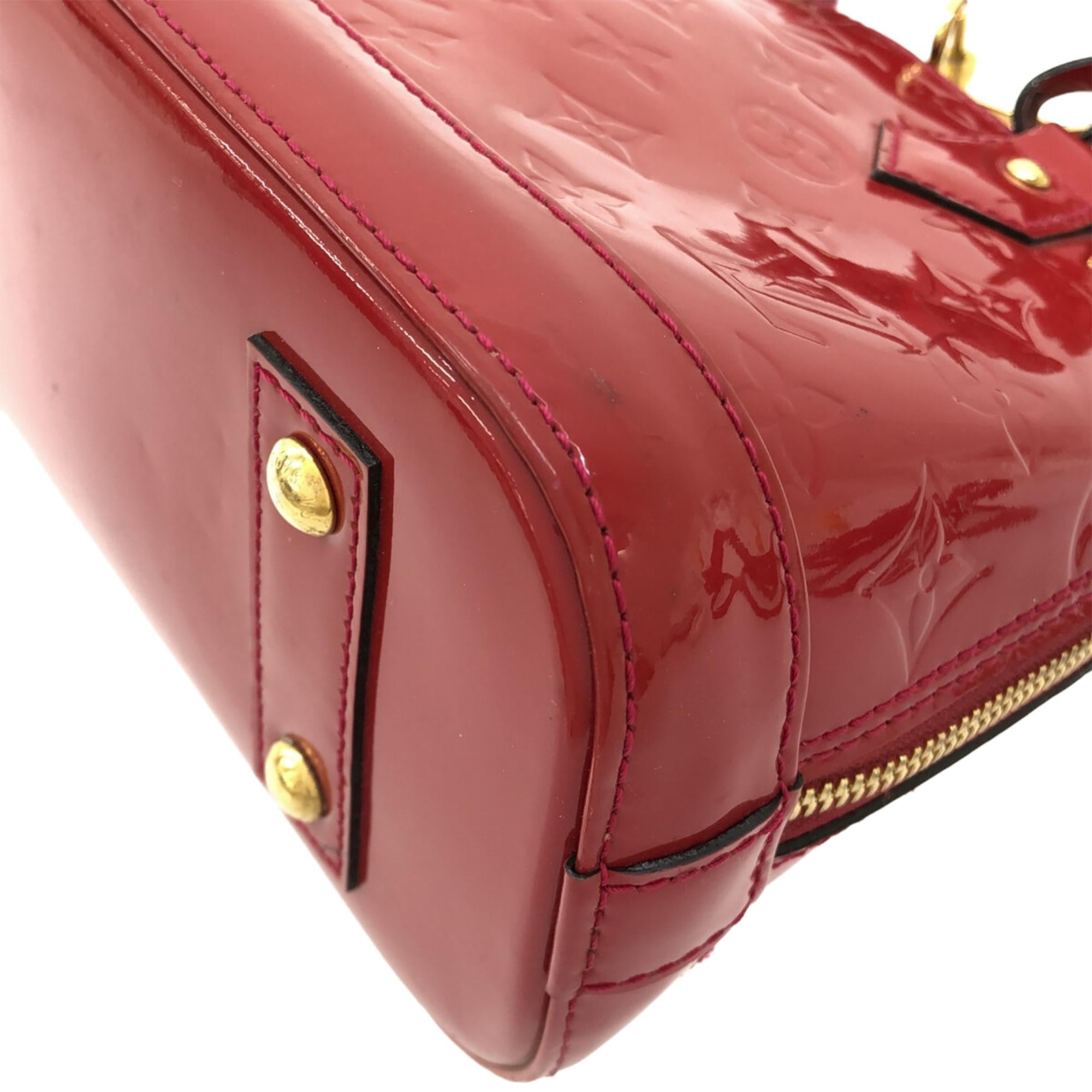 Louis Vuitton Monogram Vernis Alma BB (SHG-B5yQO3)