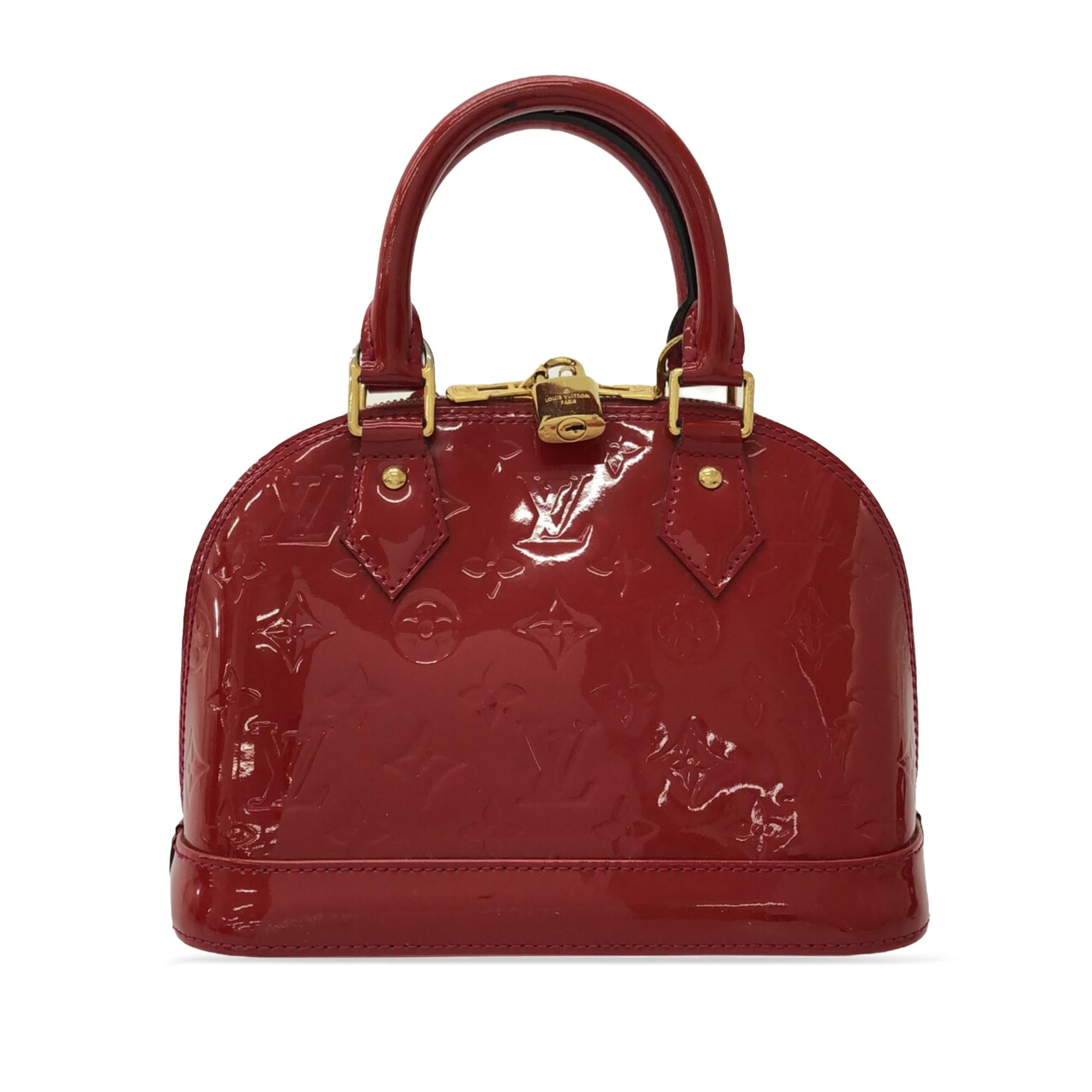 Louis Vuitton Monogram Vernis Alma BB (SHG-B5yQO3)