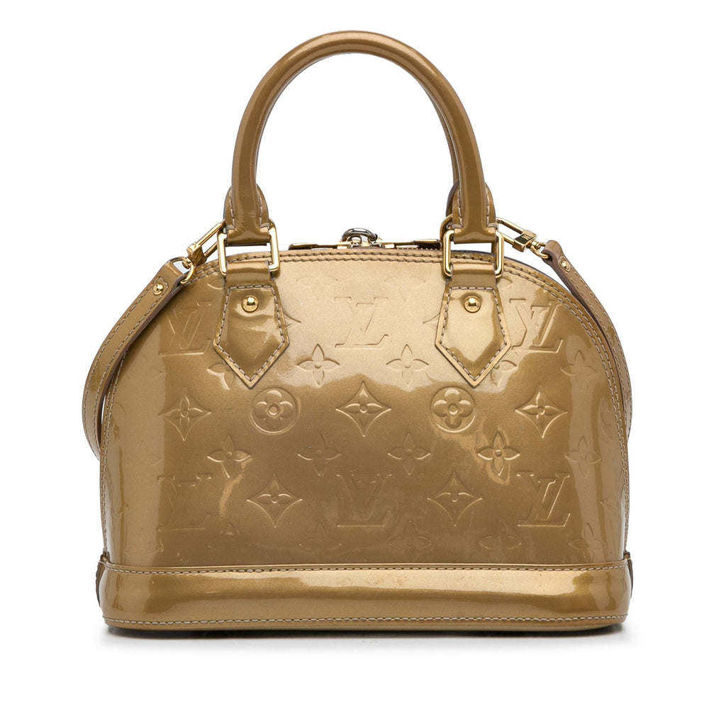 Louis Vuitton Monogram Vernis Alma BB (SHG-TvwZRB)