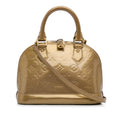 Louis Vuitton Monogram Vernis Alma BB (SHG-TvwZRB)