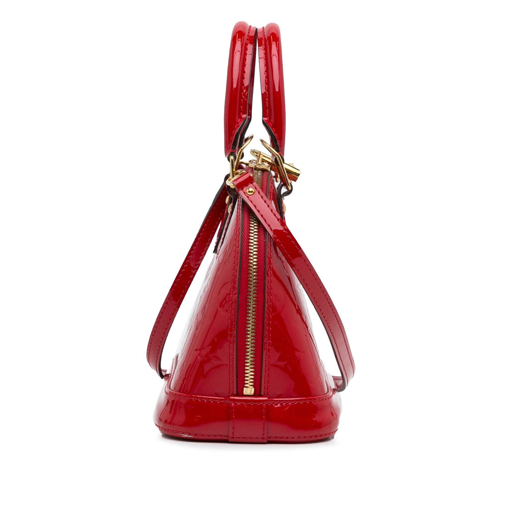 Louis Vuitton Monogram Vernis Alma BB (SHG-e0Cf0Z)