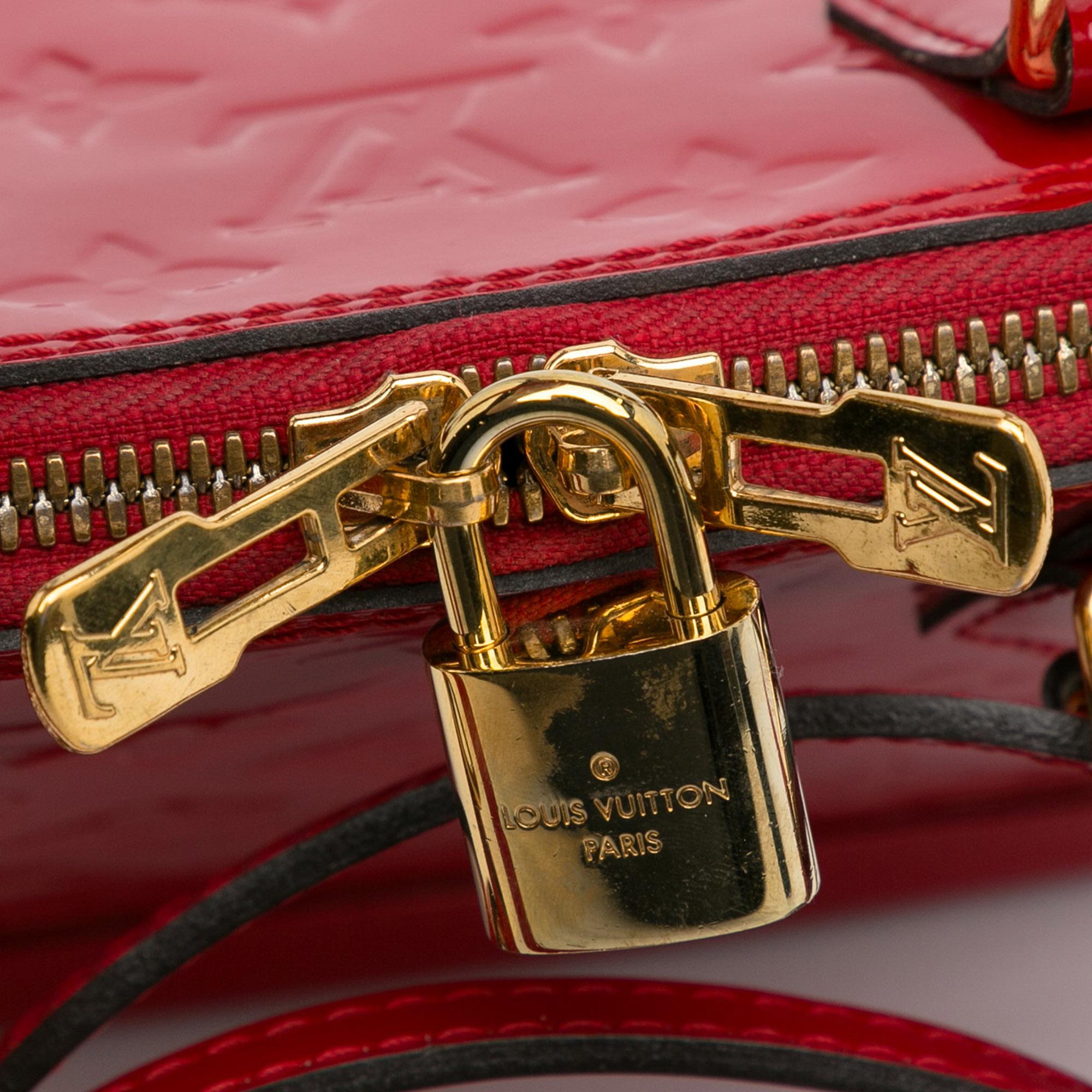 Louis Vuitton Monogram Vernis Alma BB (SHG-e0Cf0Z)