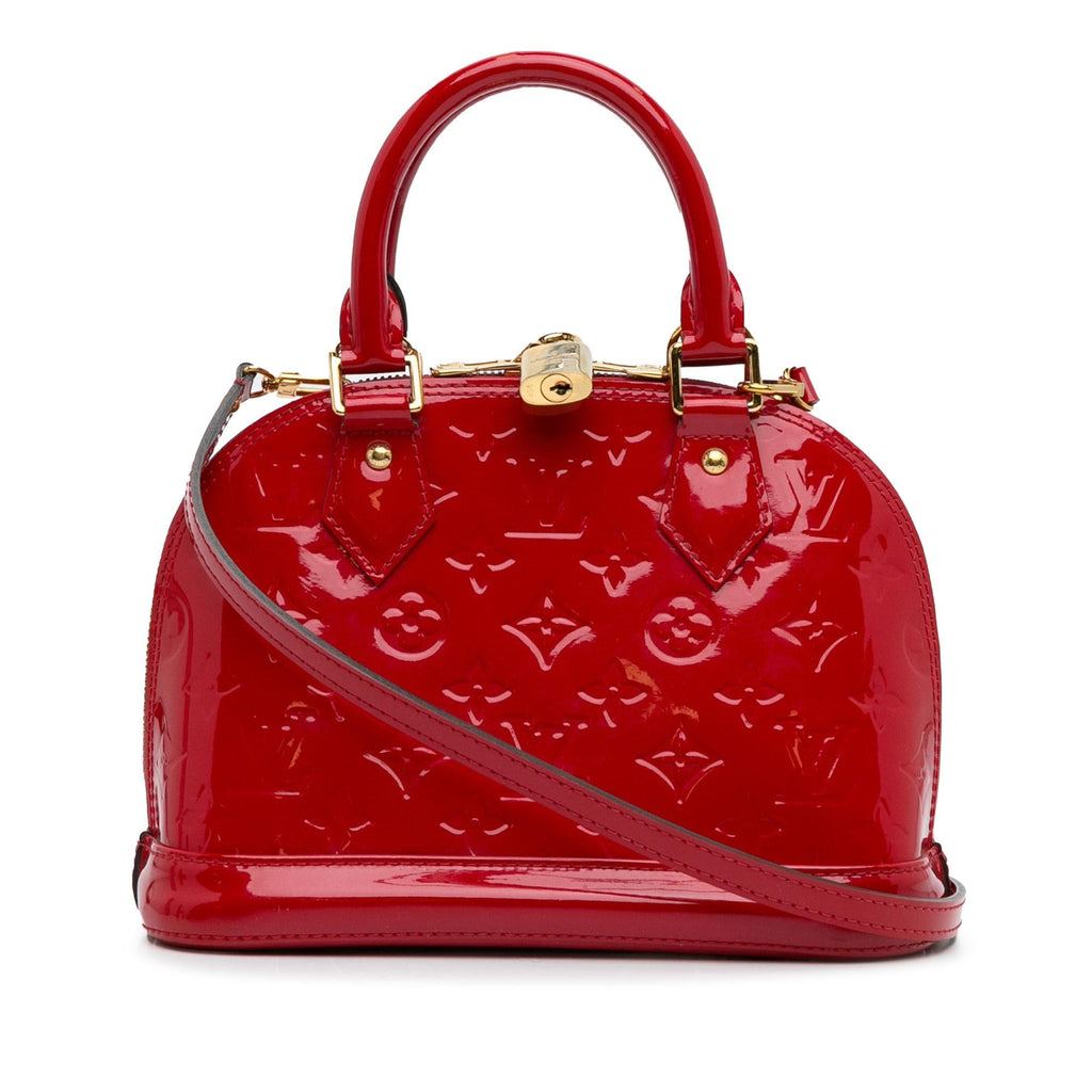 Louis Vuitton Monogram Vernis Alma BB (SHG-e0Cf0Z)