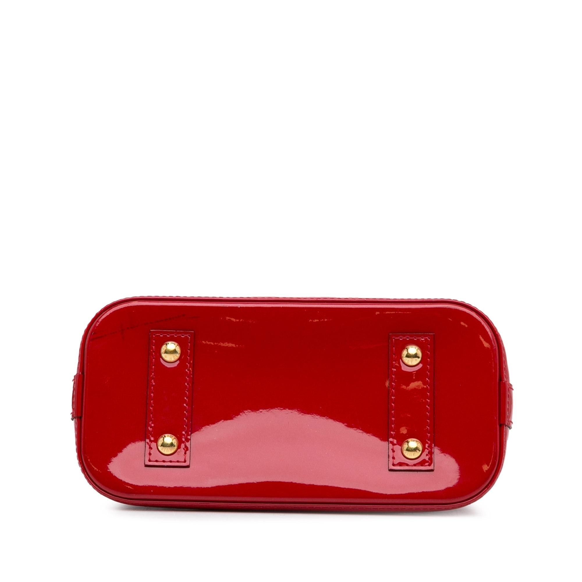 Louis Vuitton Monogram Vernis Alma BB (SHG-e0Cf0Z)