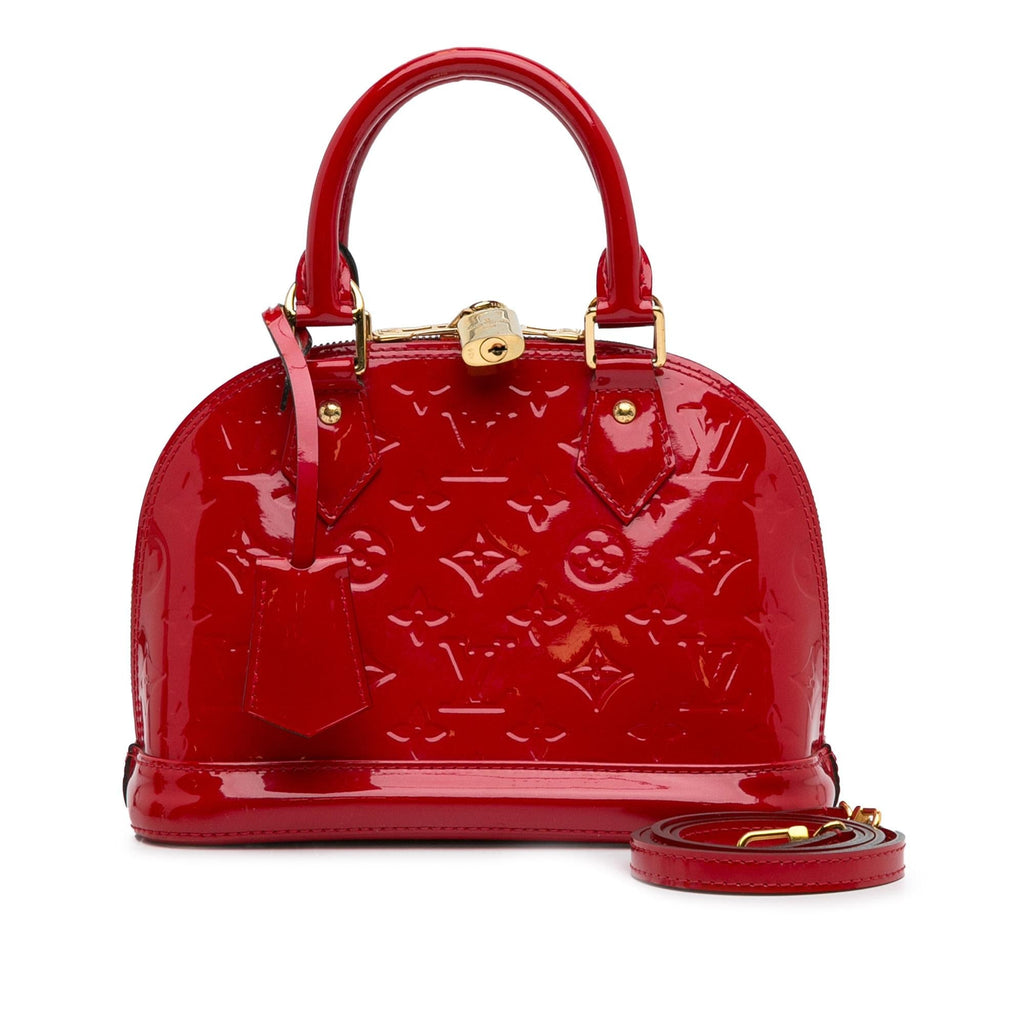 Louis Vuitton Monogram Vernis Alma BB (SHG-e0Cf0Z)