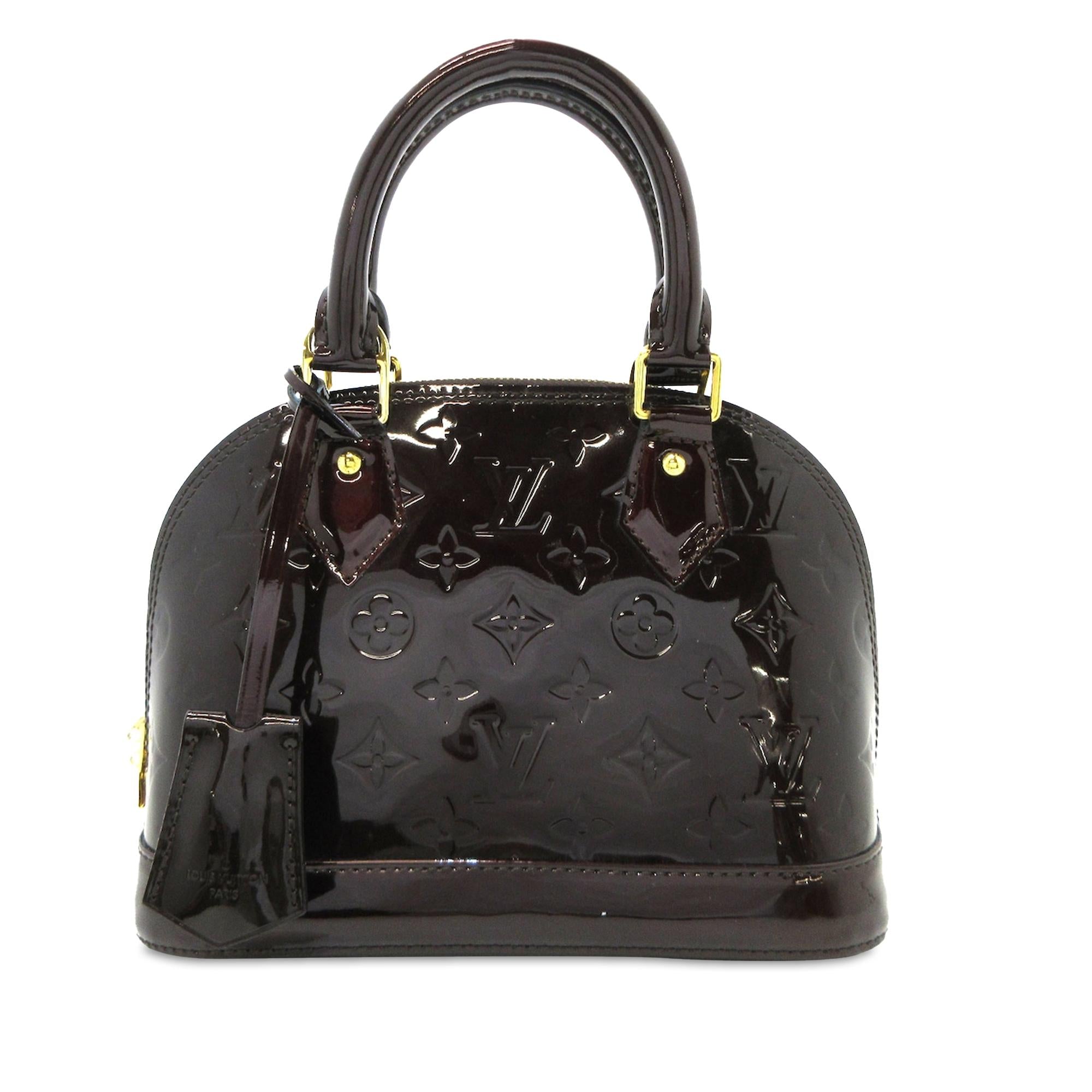 Louis Vuitton Monogram Vernis Alma BB (SHG-0i7tjg)