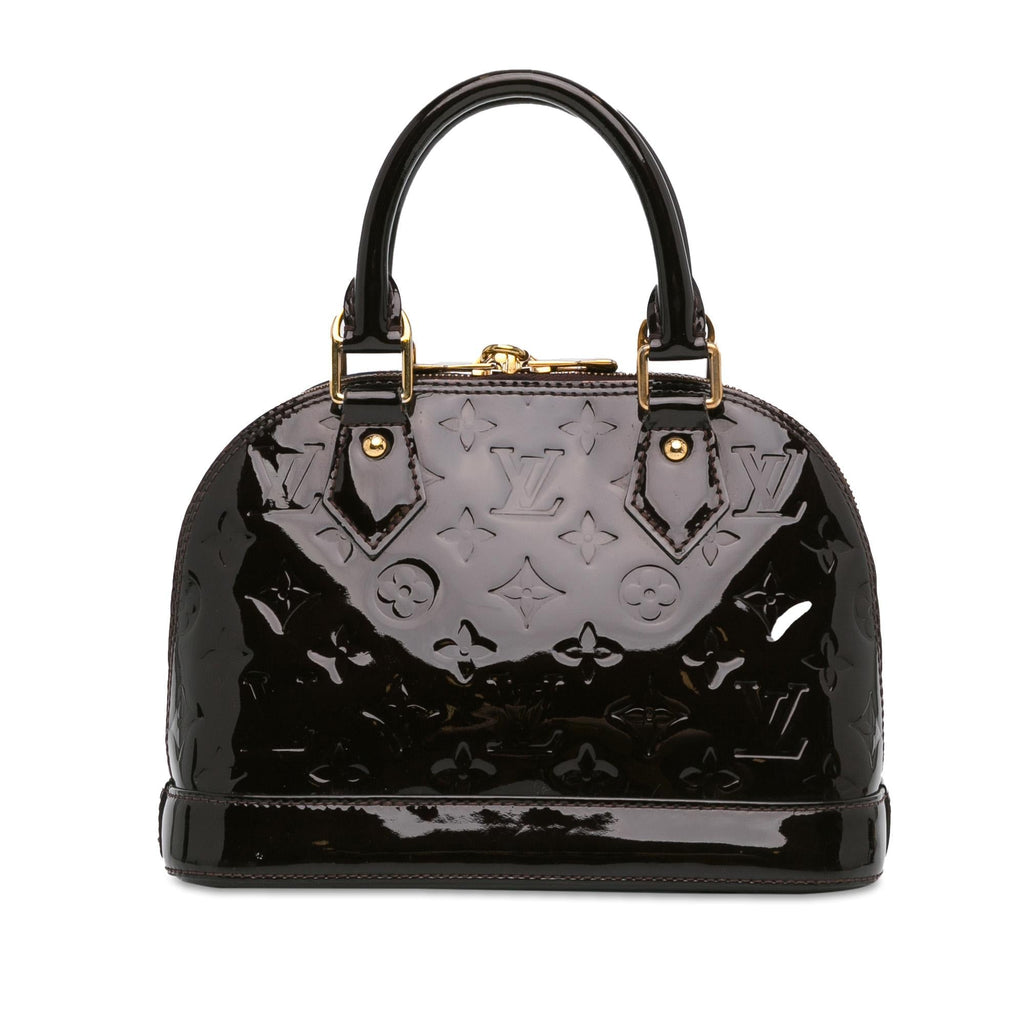 Louis Vuitton Monogram Vernis Alma BB (SHG-0xIoL6)