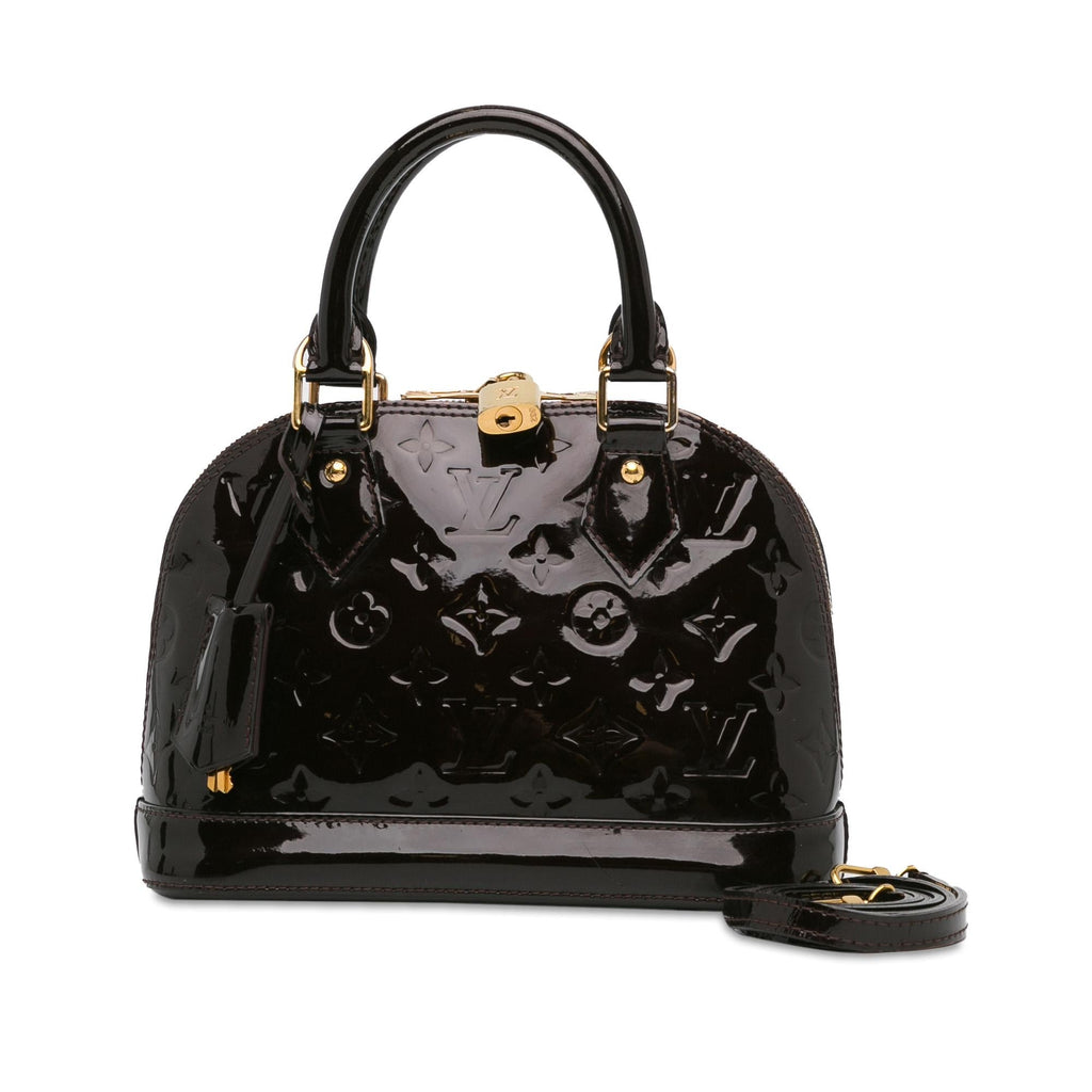 Louis Vuitton Monogram Vernis Alma BB (SHG-0xIoL6)