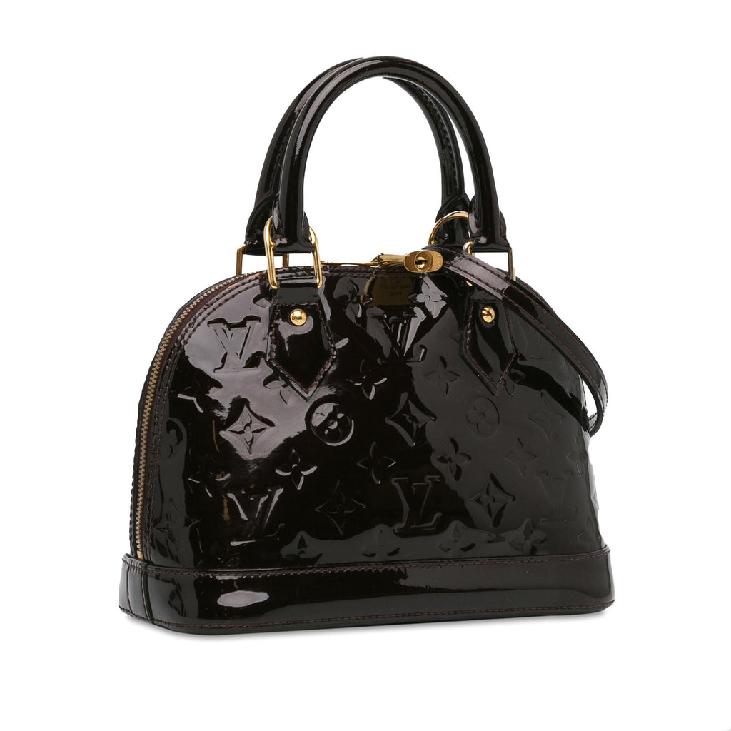 Louis Vuitton Monogram Vernis Alma BB (SHG-0xIoL6)