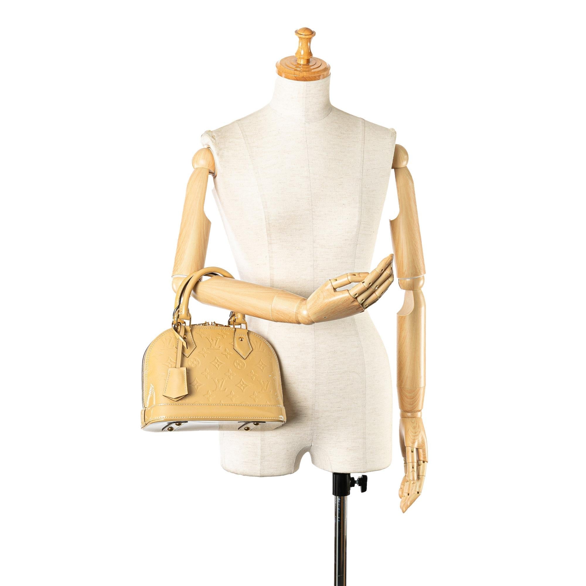 Louis Vuitton Monogram Vernis Alma BB