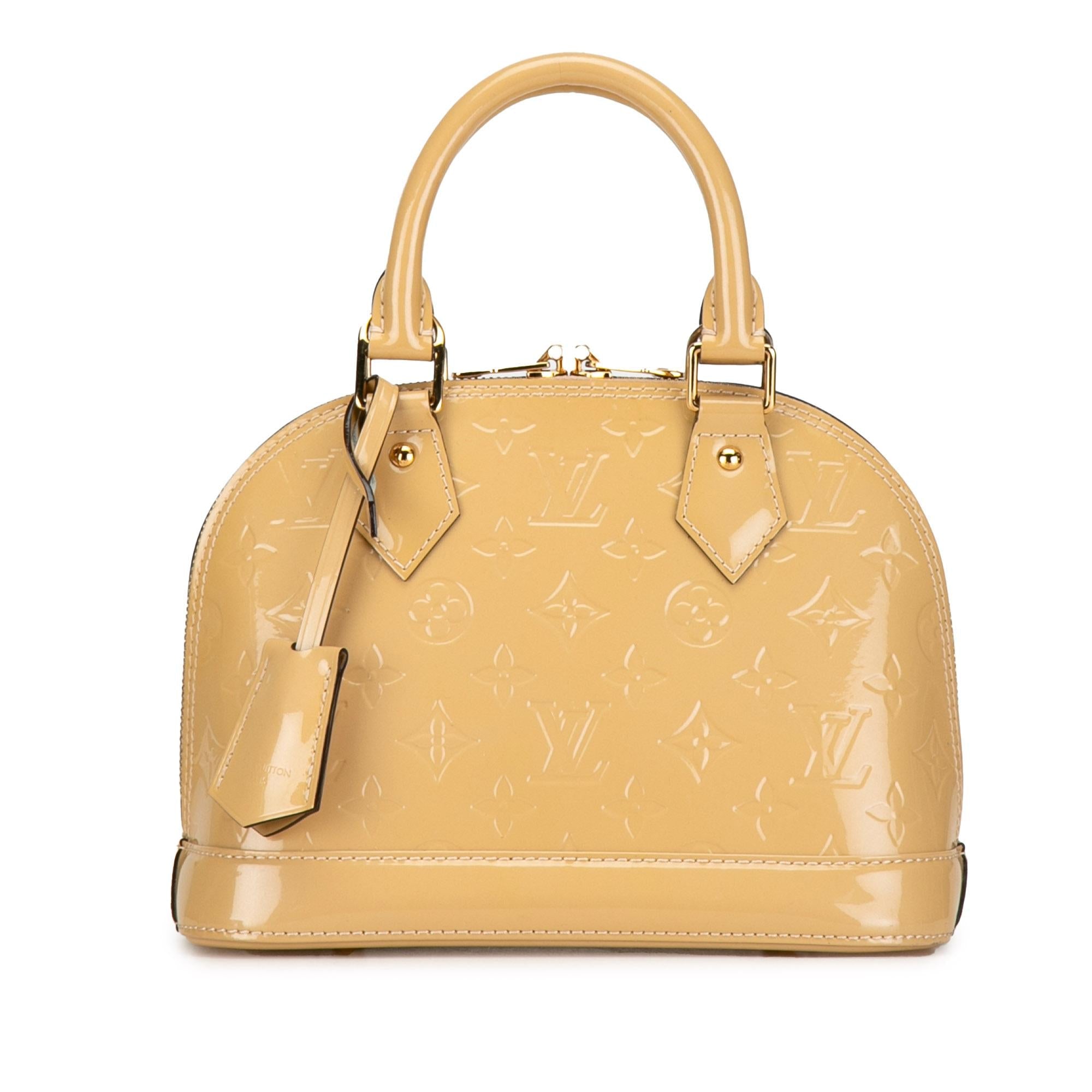 Louis Vuitton Monogram Vernis Alma BB