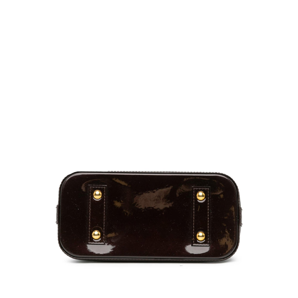 Louis Vuitton Monogram Vernis Alma BB (SHG-eD6Sx4)