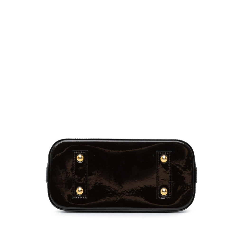 Louis Vuitton Monogram Vernis Alma BB (SHG-YSgEEE)