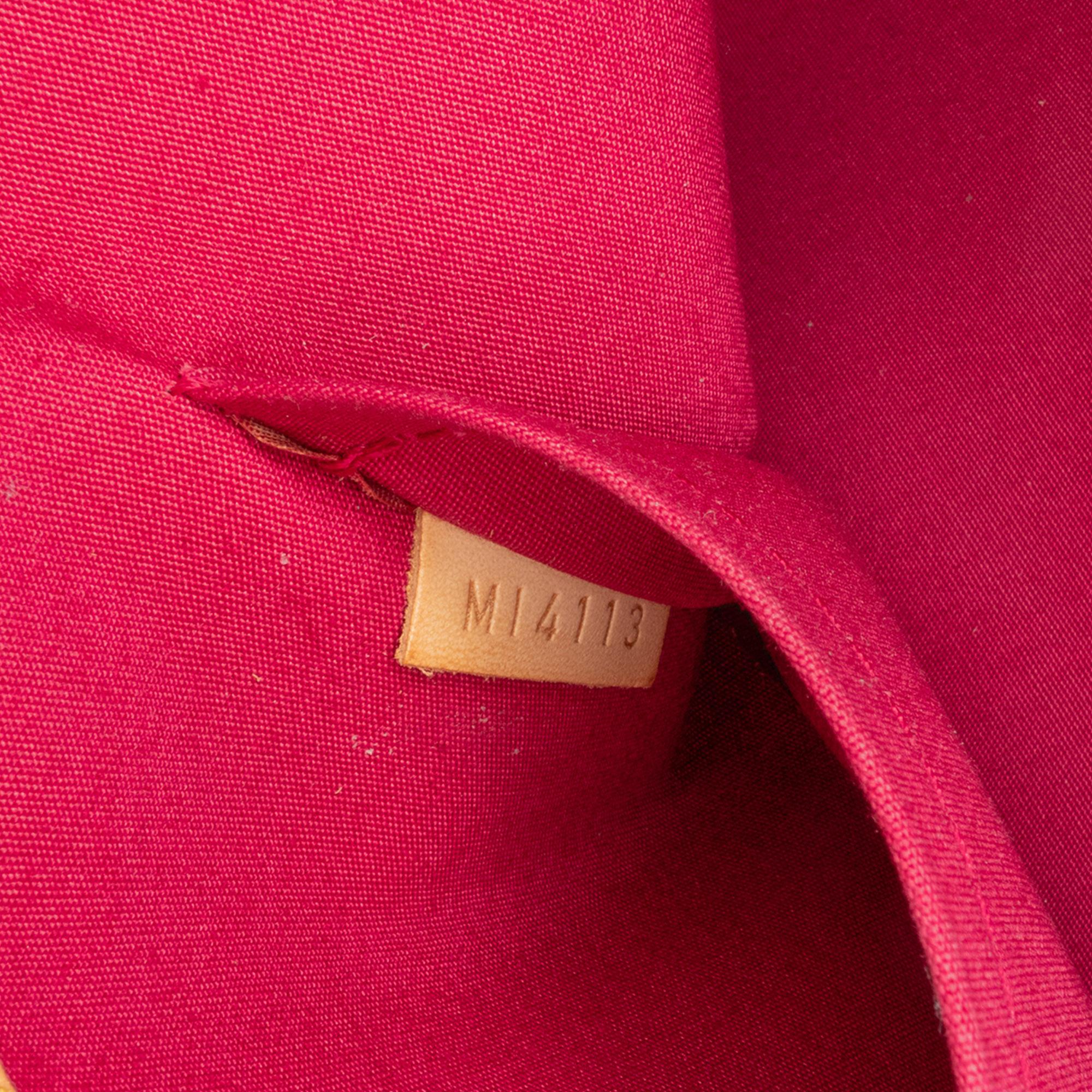 Louis Vuitton Monogram Vernis Alma BB (SHG-MaFZ4c)