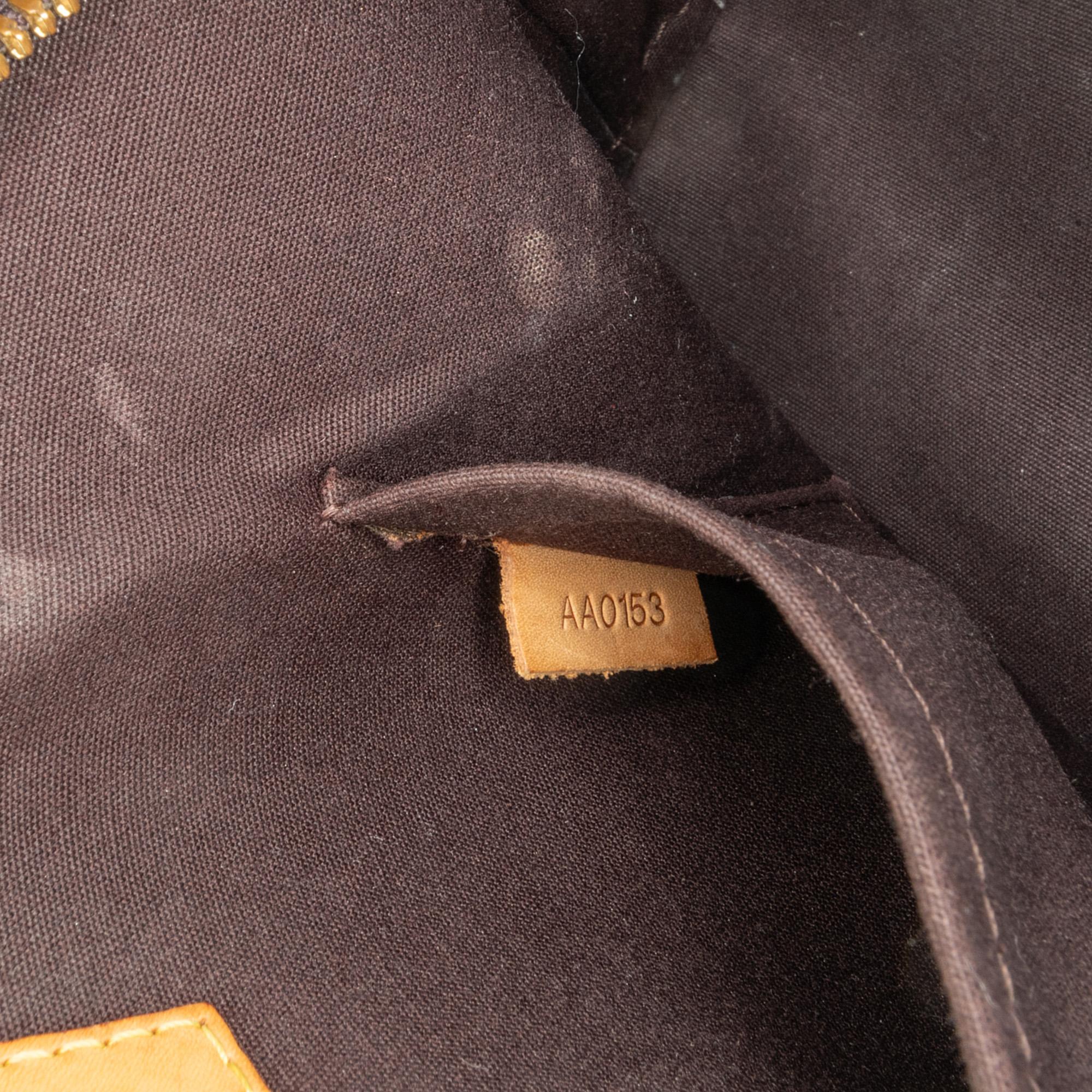 Louis Vuitton Monogram Vernis Alma BB (SHG-KbWr6B)