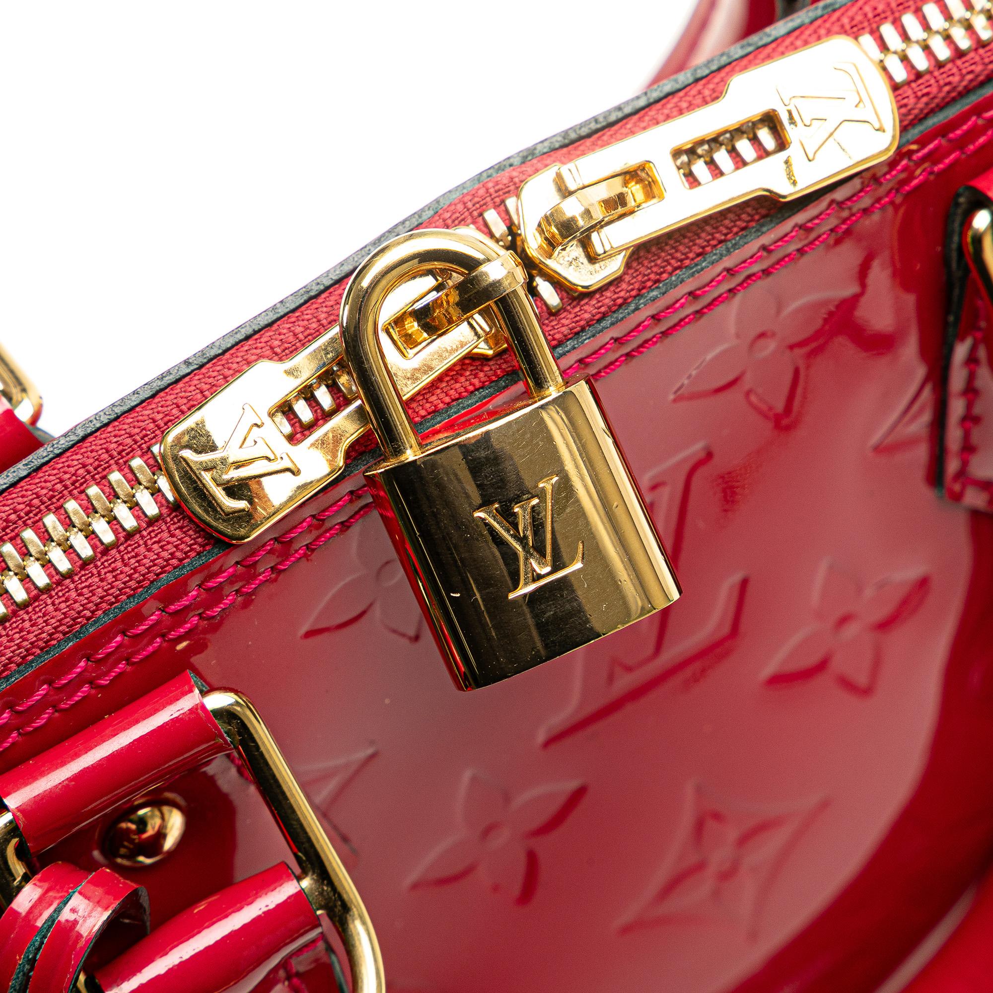 Louis Vuitton Monogram Vernis Alma BB