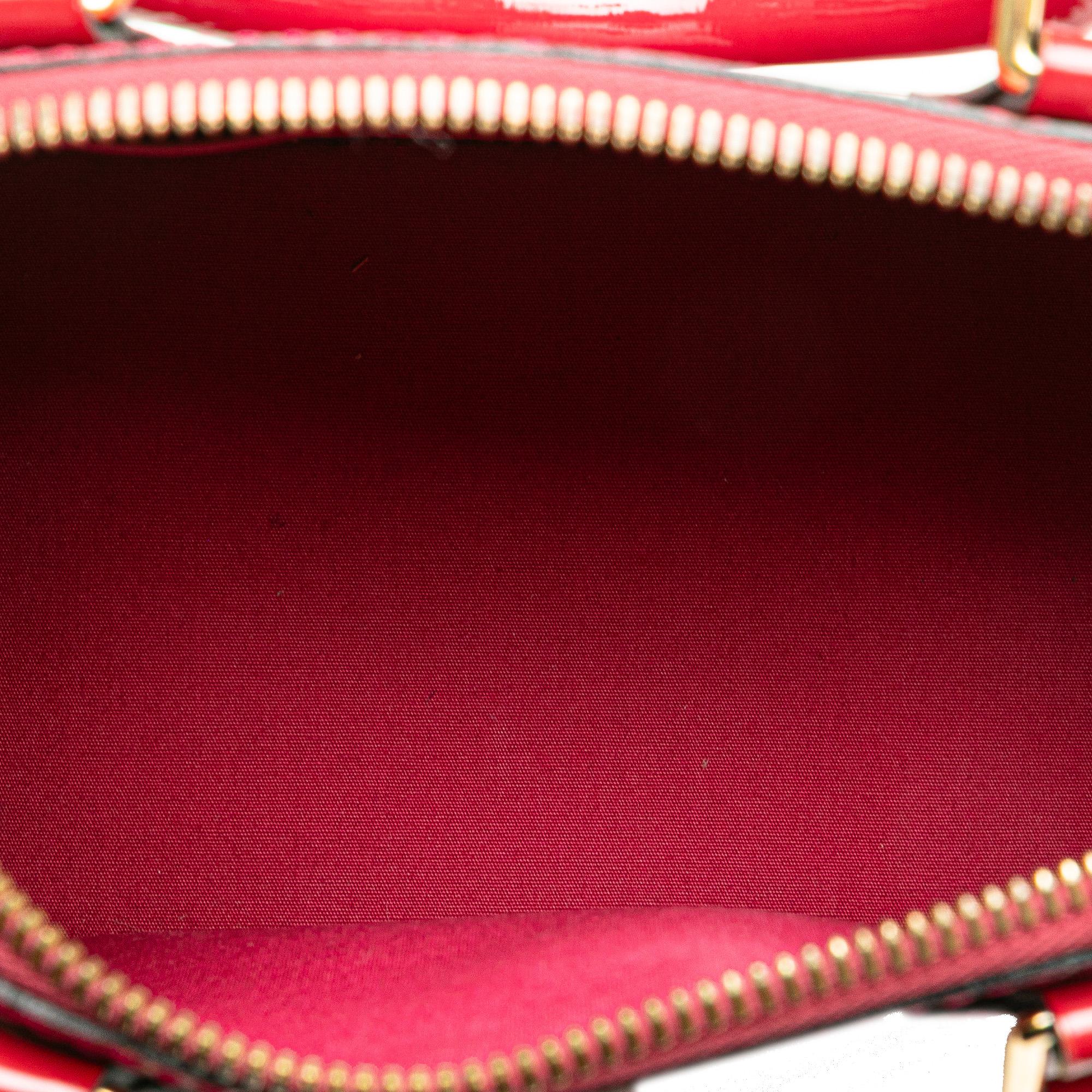 Louis Vuitton Monogram Vernis Alma BB