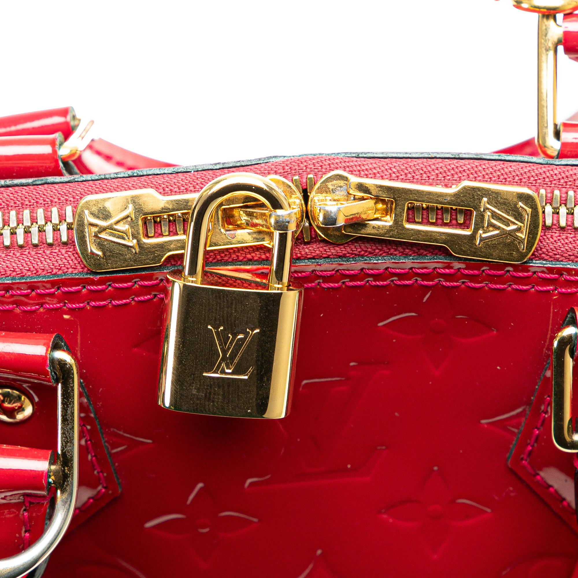 Louis Vuitton Monogram Vernis Alma BB