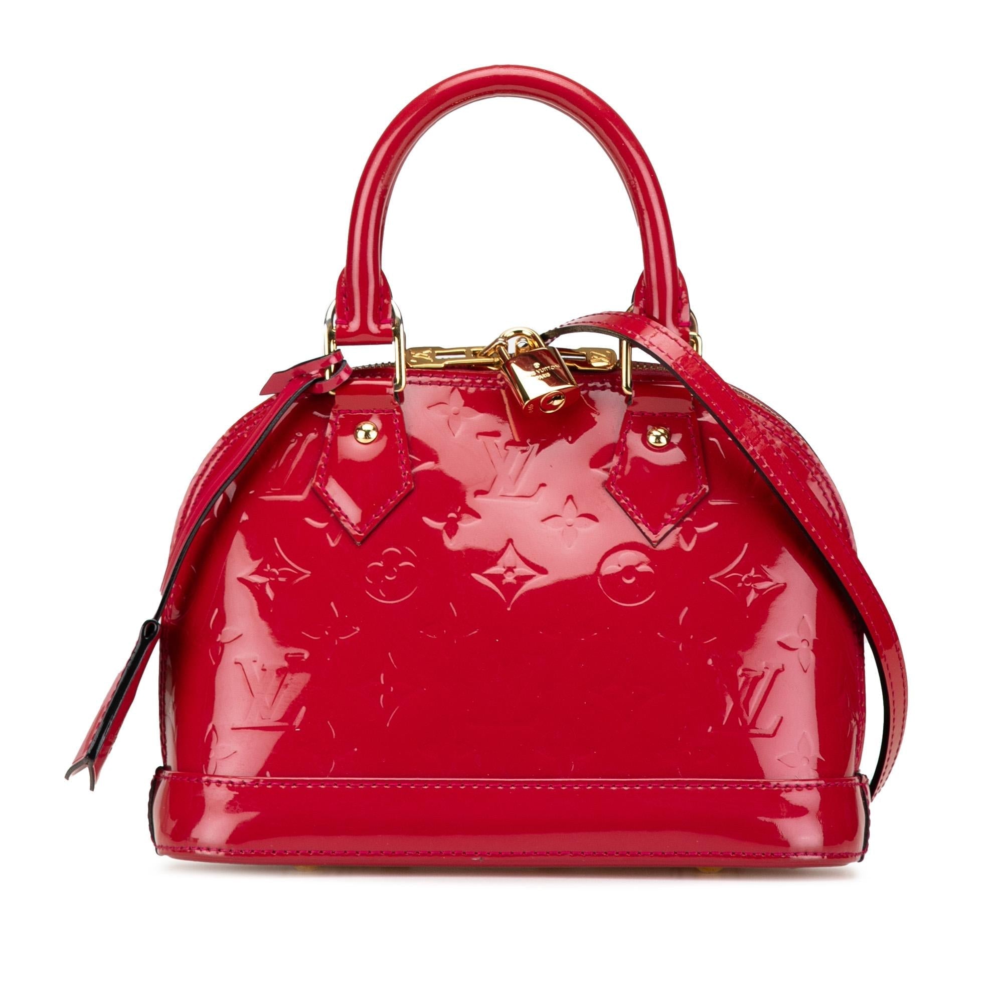 Louis Vuitton Monogram Vernis Alma BB