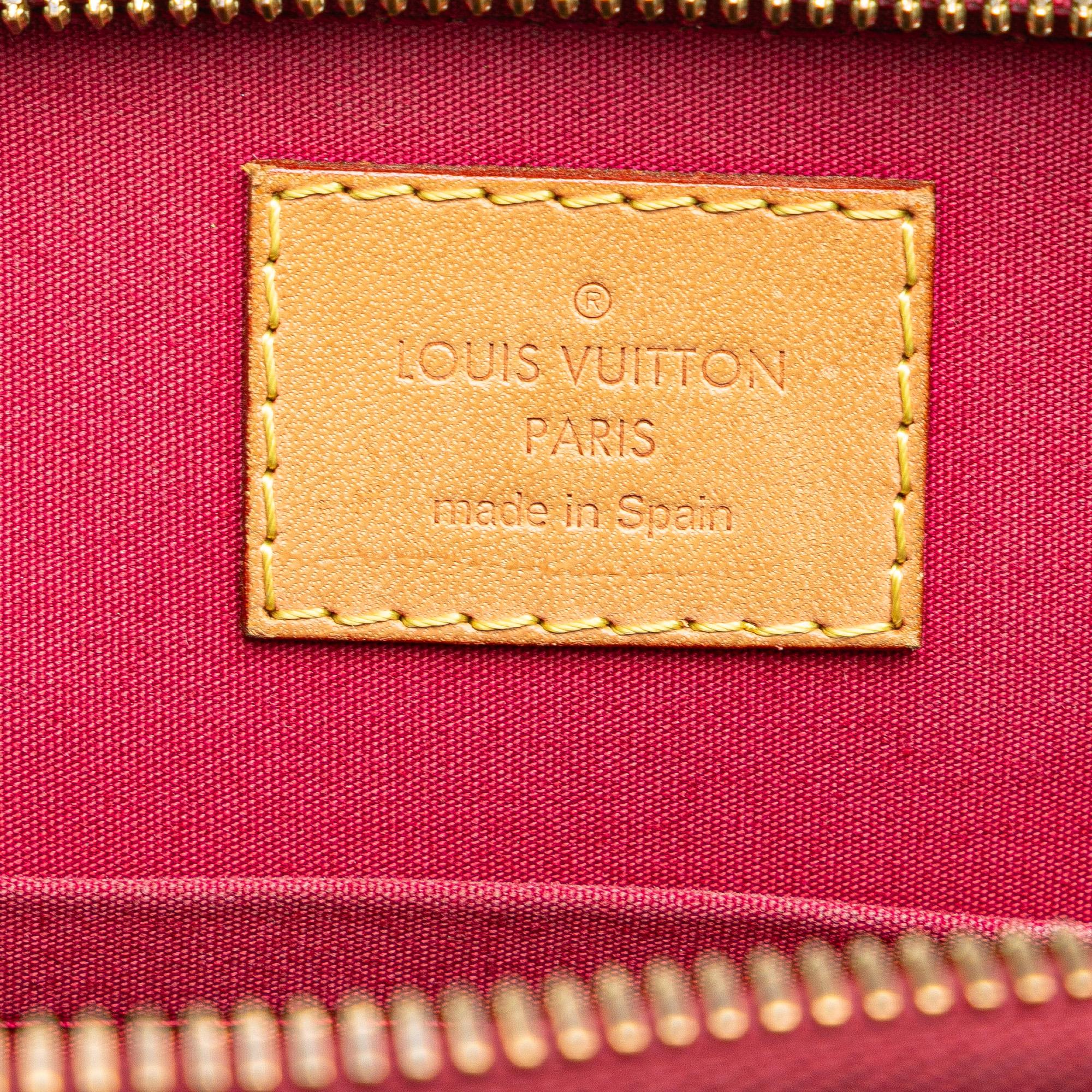 Louis Vuitton Monogram Vernis Alma BB