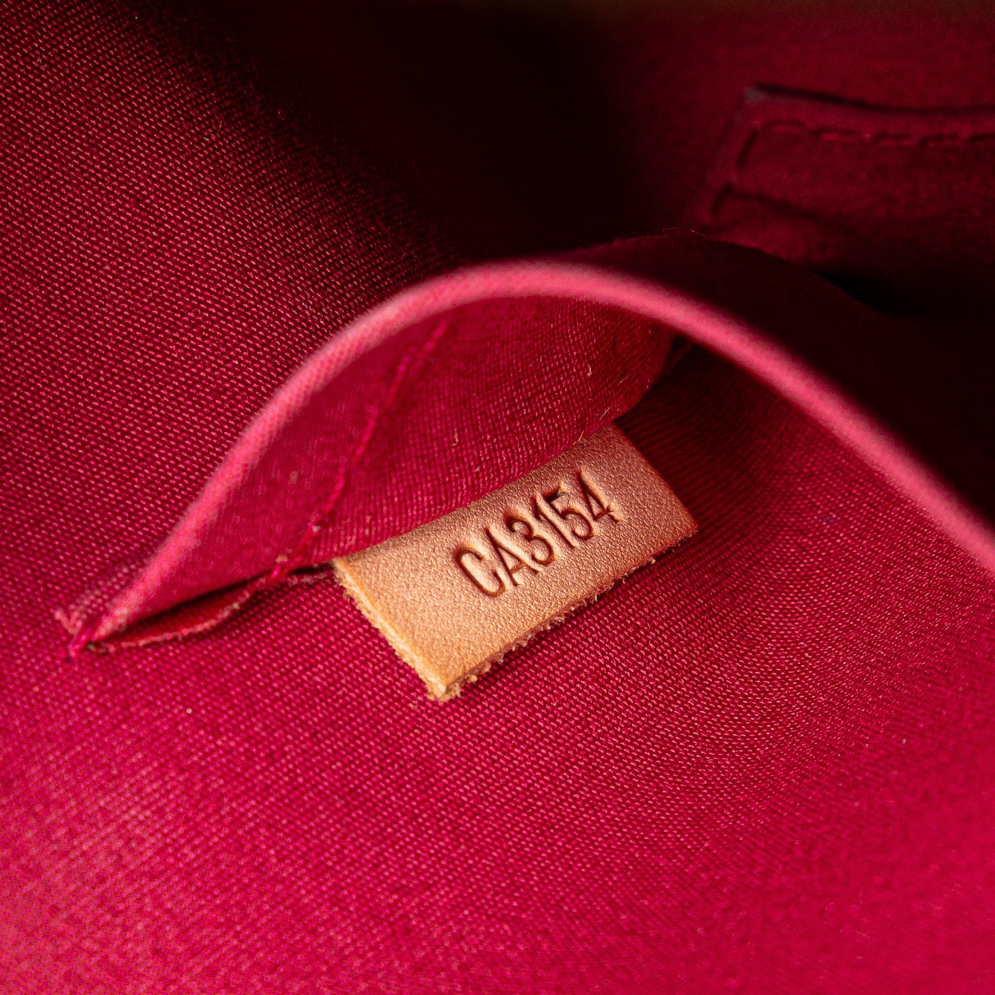 Louis Vuitton Monogram Vernis Alma BB