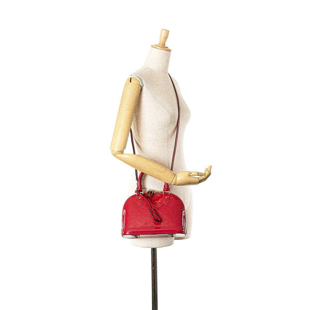 Louis Vuitton Monogram Vernis Alma BB