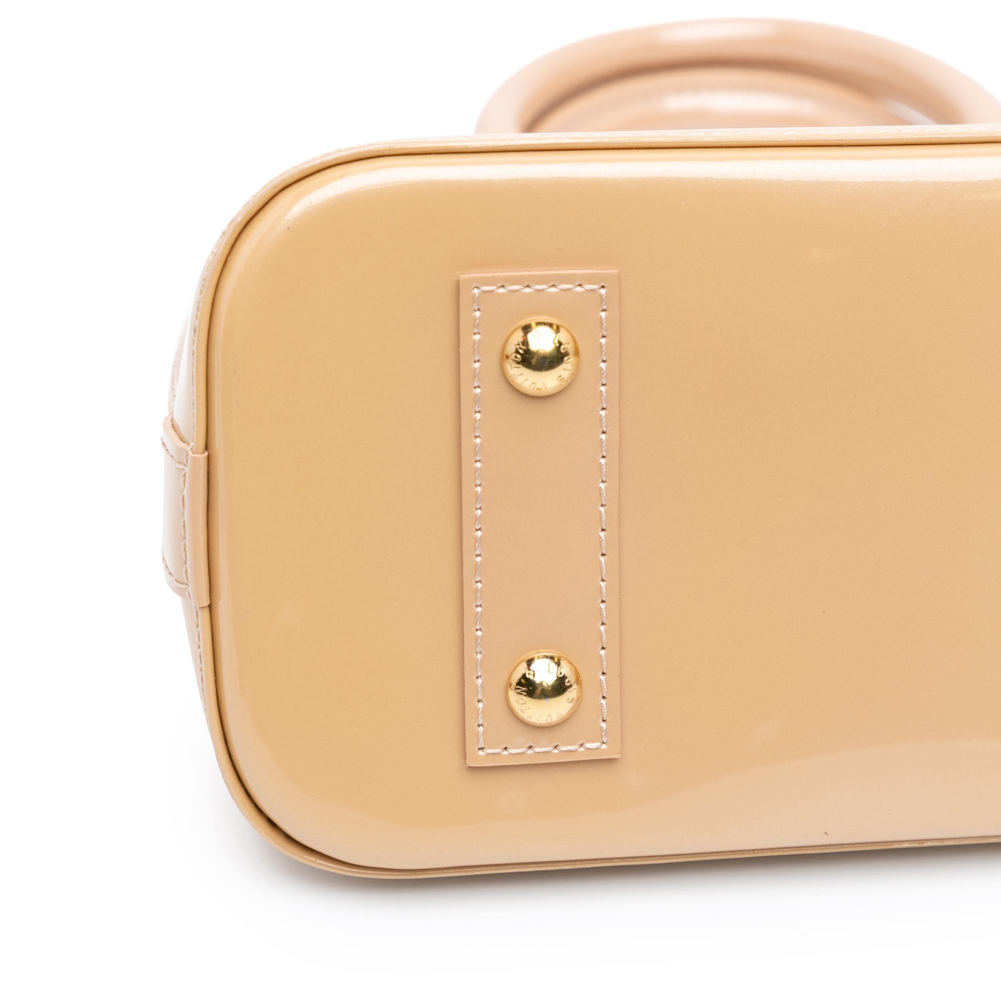 Louis Vuitton Monogram Vernis Alma BB
